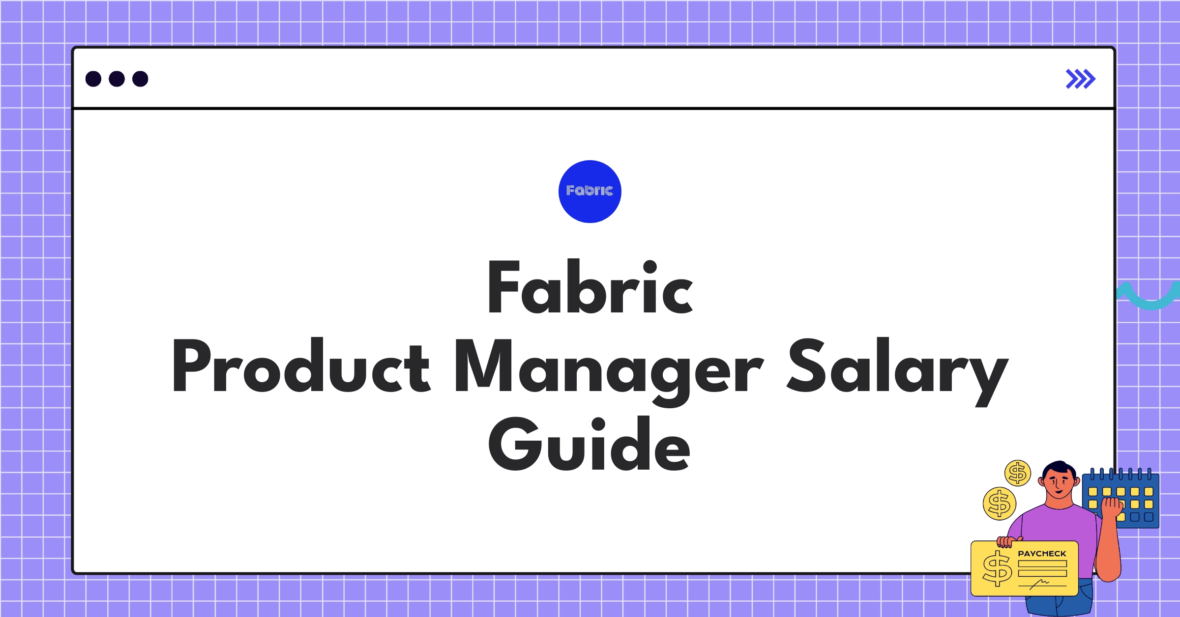 Infographic showing Fabric product manager salary components including base pay, bonuses, and equity