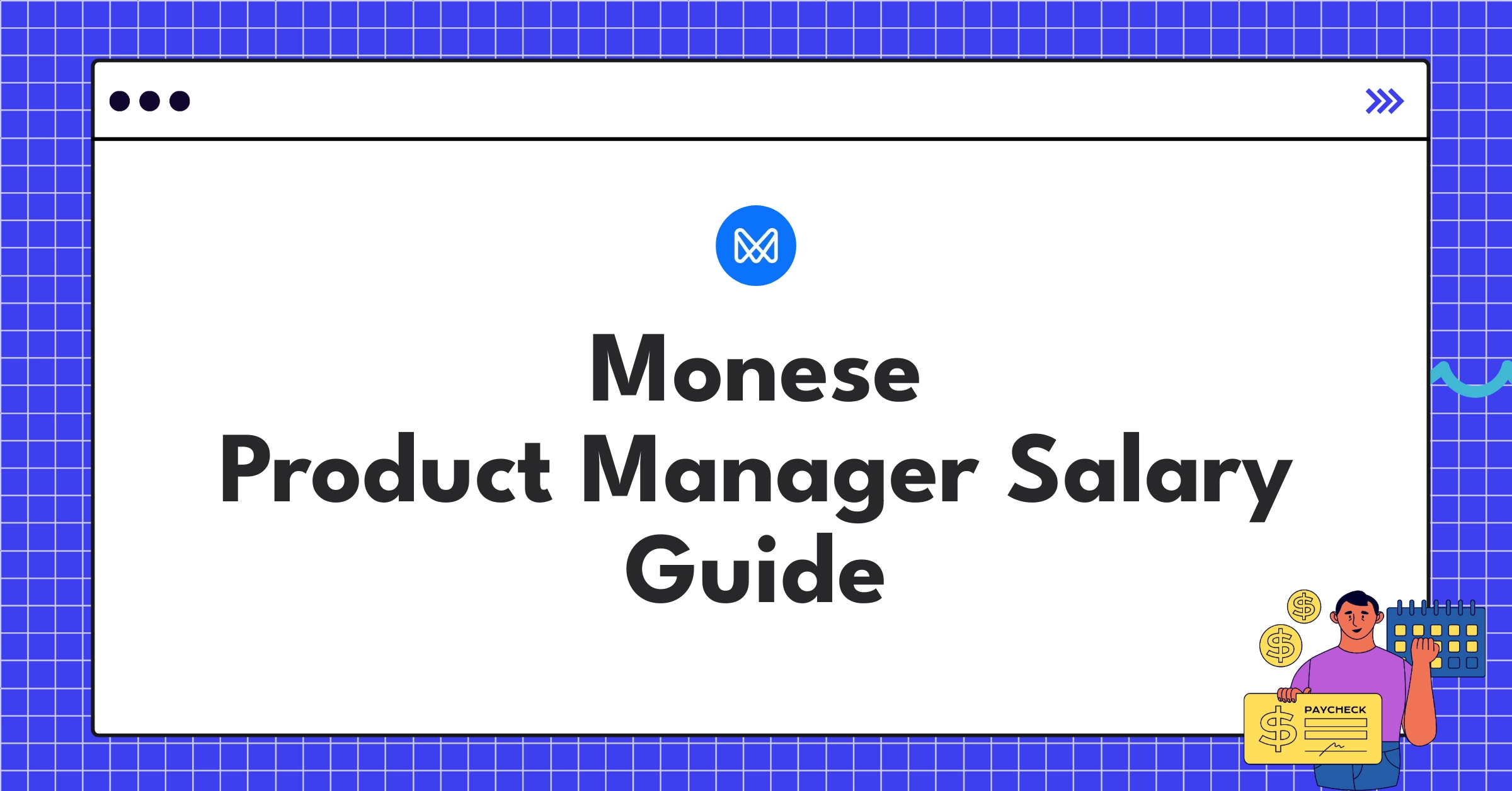 Monese Product Manager salary breakdown chart showing base pay, bonuses, and equity for different levels