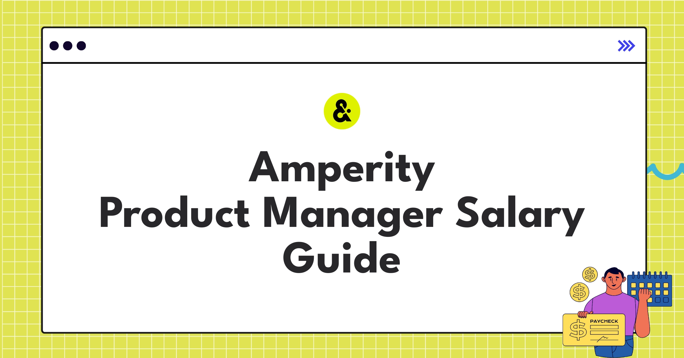Detailed chart showing Amperity product manager salary components and progression for 2025