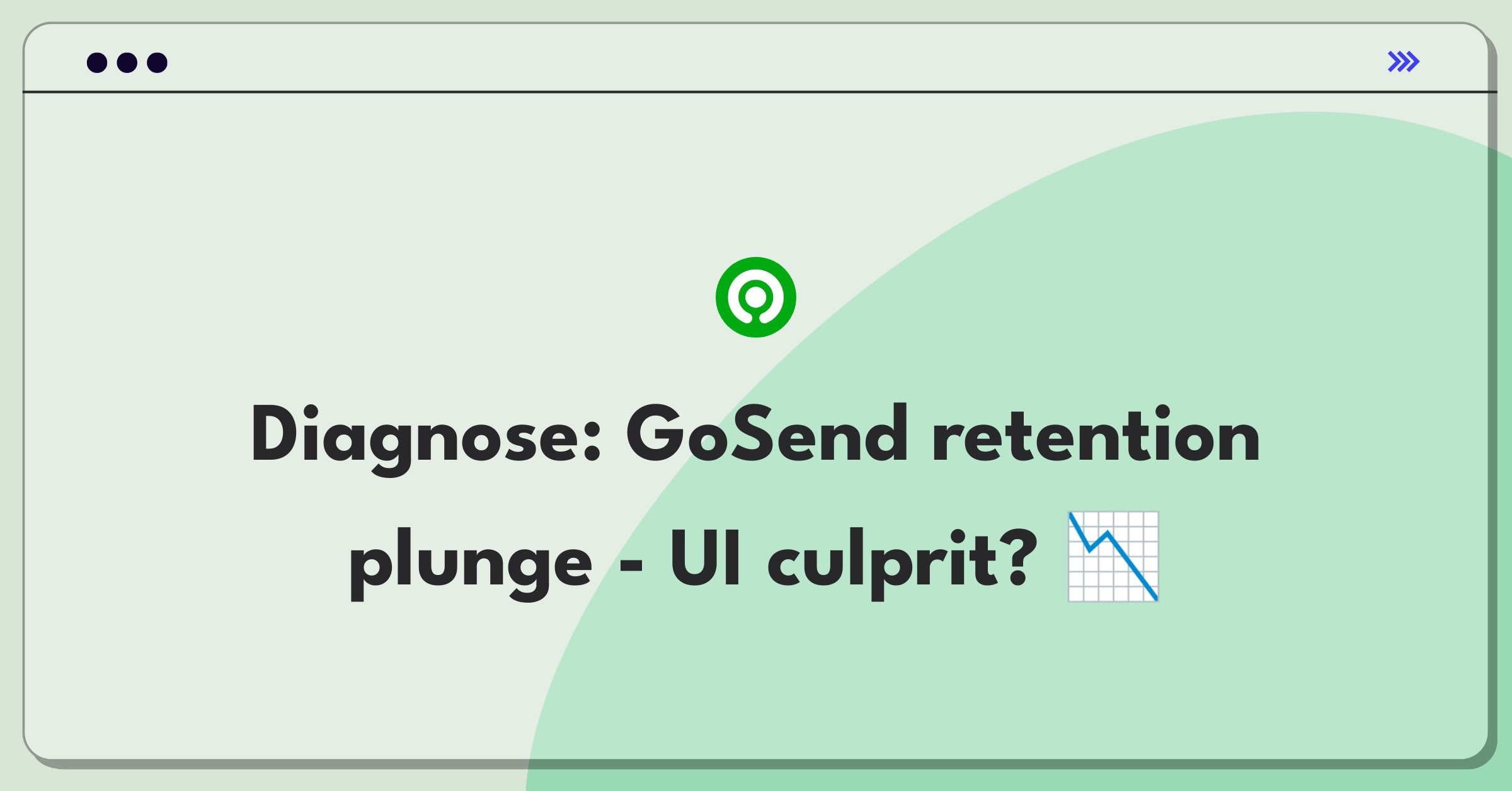 Product Management RCA Question: Investigating Gojek GoSend's user retention decline from 60% to 45%