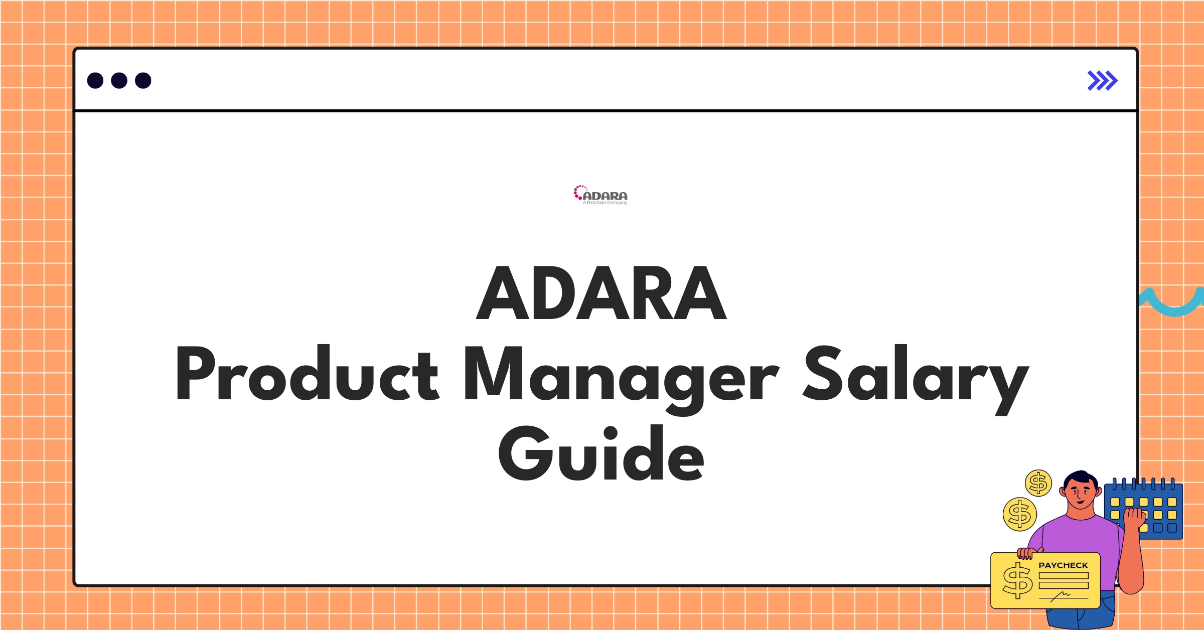 Detailed ADARA product manager salary structure infographic showing base pay, bonuses, and equity