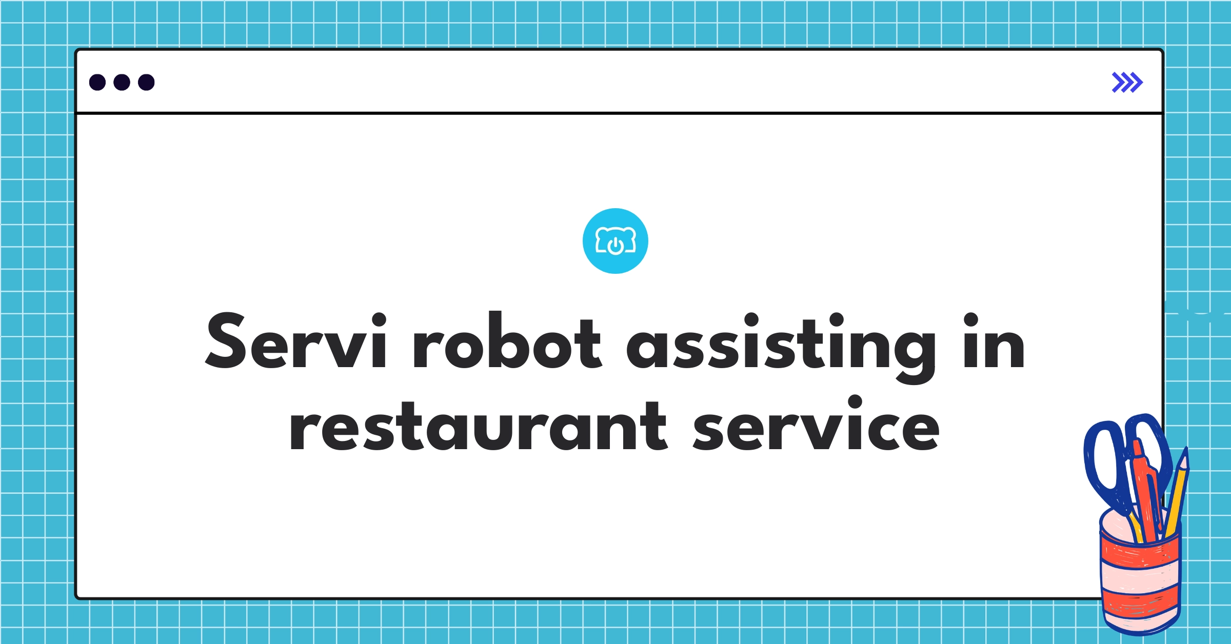 Bear Robotics' Servi robot navigating a restaurant floor, showcasing AI-driven automation in hospitality