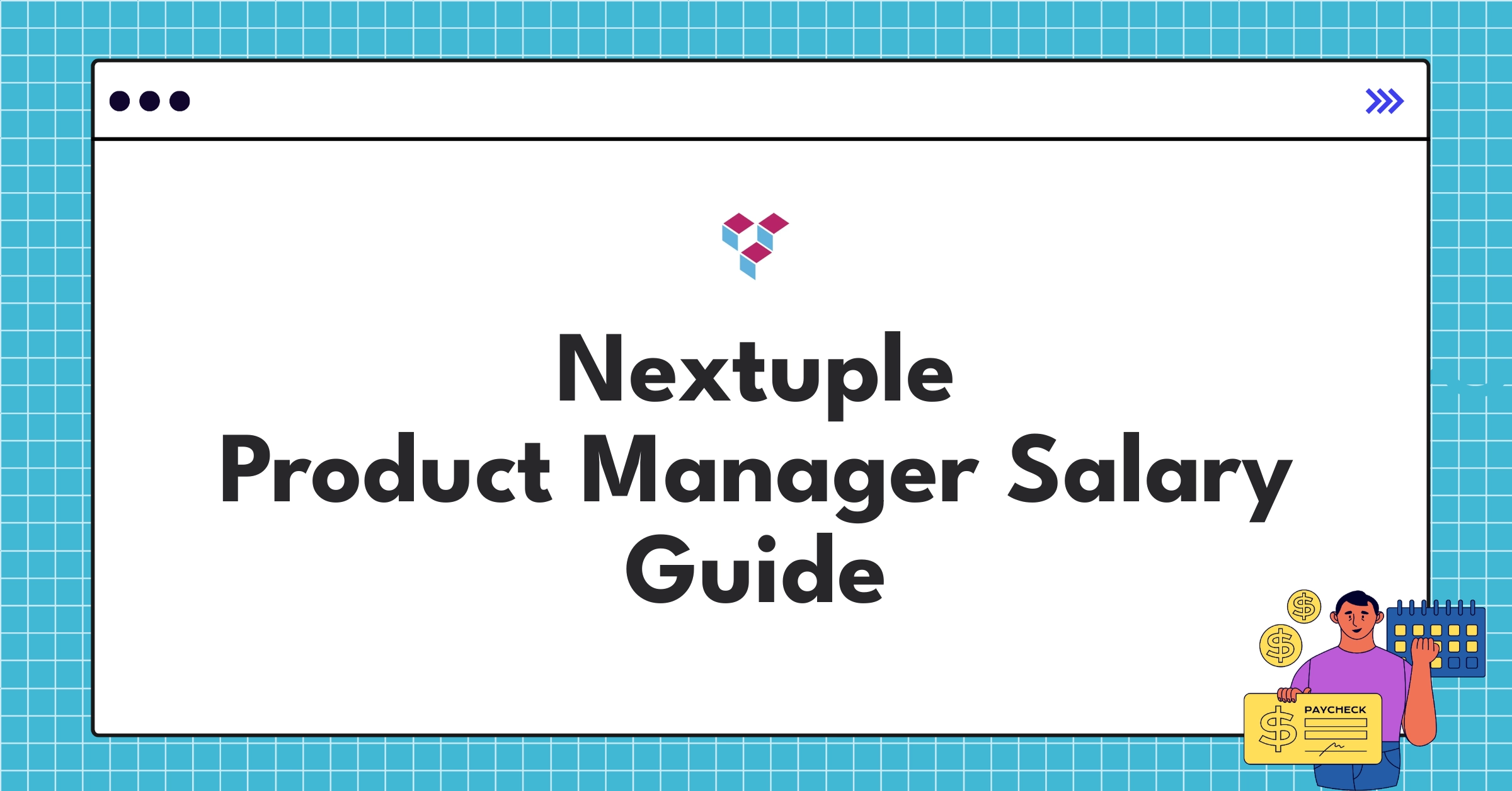 Nextuple Product Manager salary and benefits infographic showcasing competitive compensation in supply chain technology