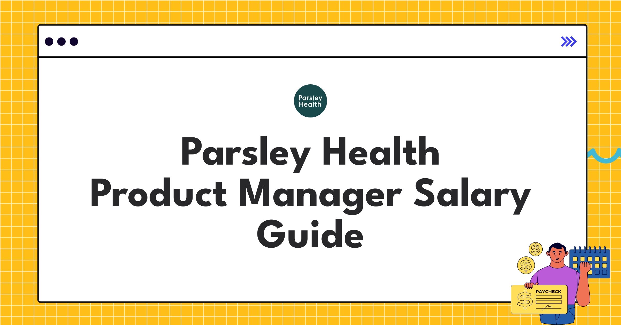 Parsley Health Product Manager salary breakdown chart showing base pay, bonuses, and equity components