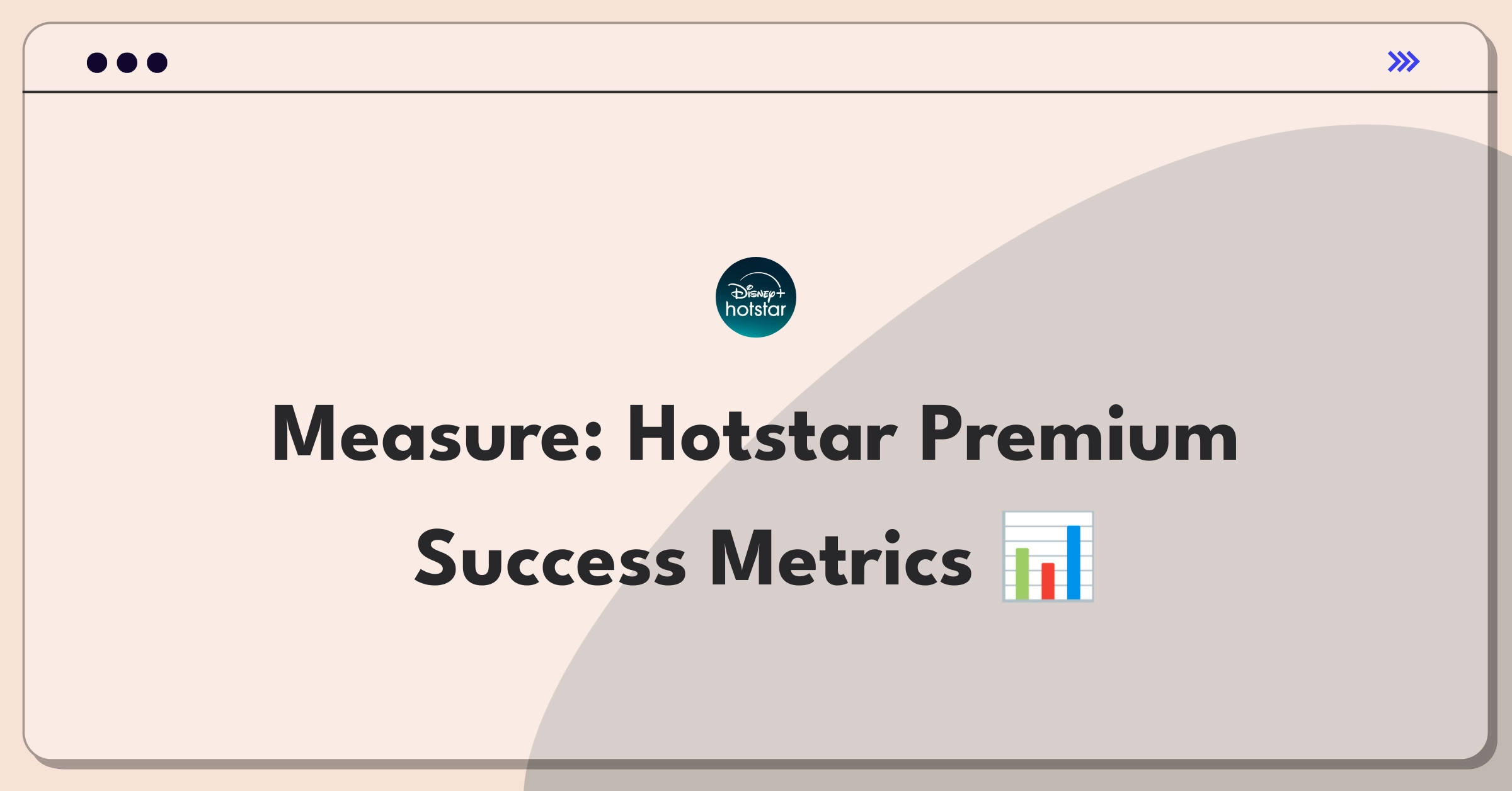 Product Management Analytics Question: Evaluating metrics for Hotstar's premium subscription model