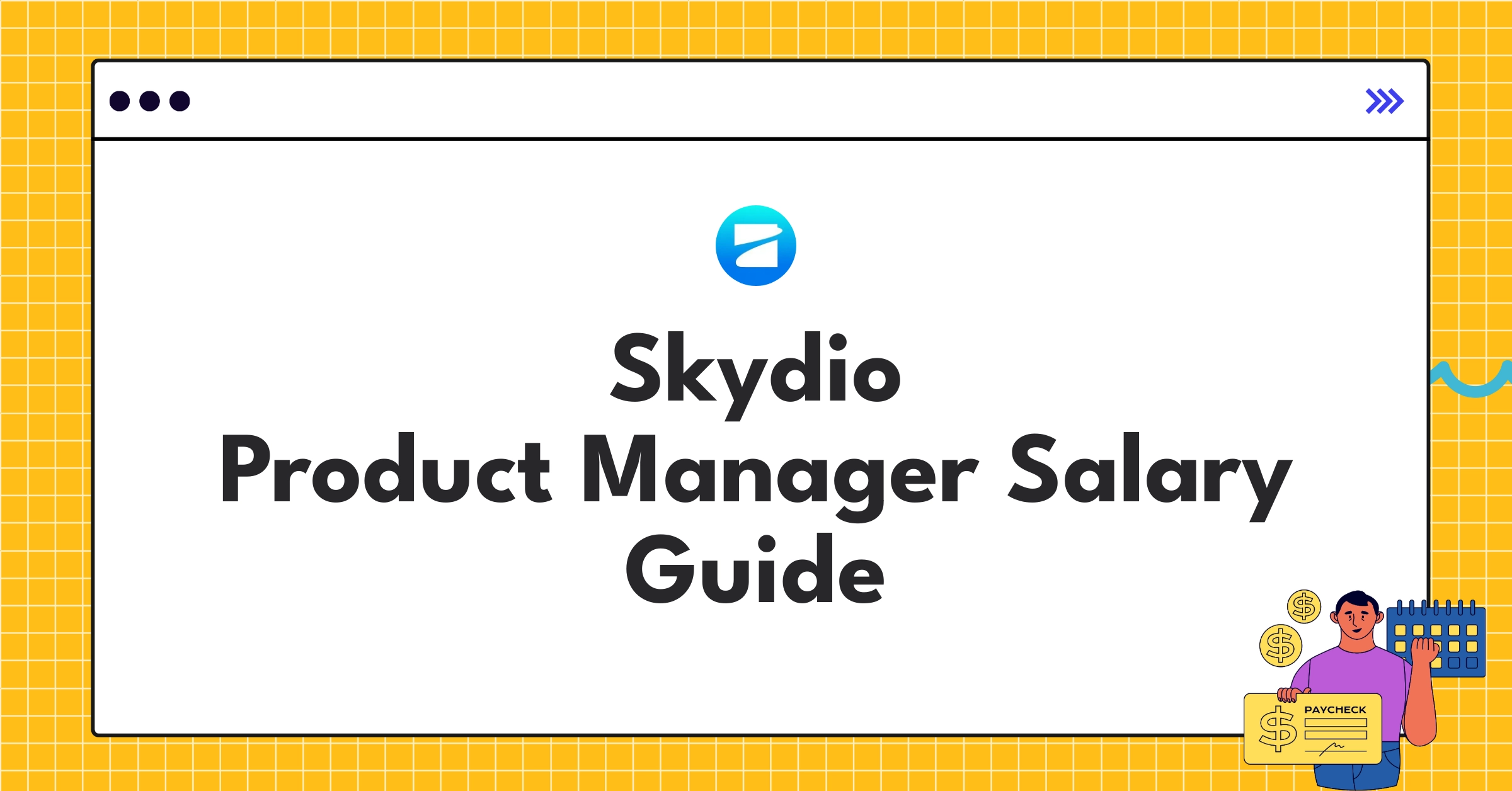 Skydio autonomous drone flying over salary chart illustrating Product Manager compensation trends