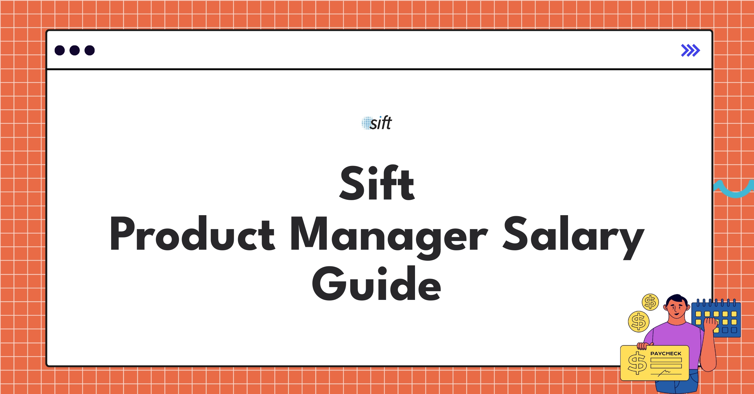 Infographic showing Sift Product Manager salary ranges and compensation structure for 2025