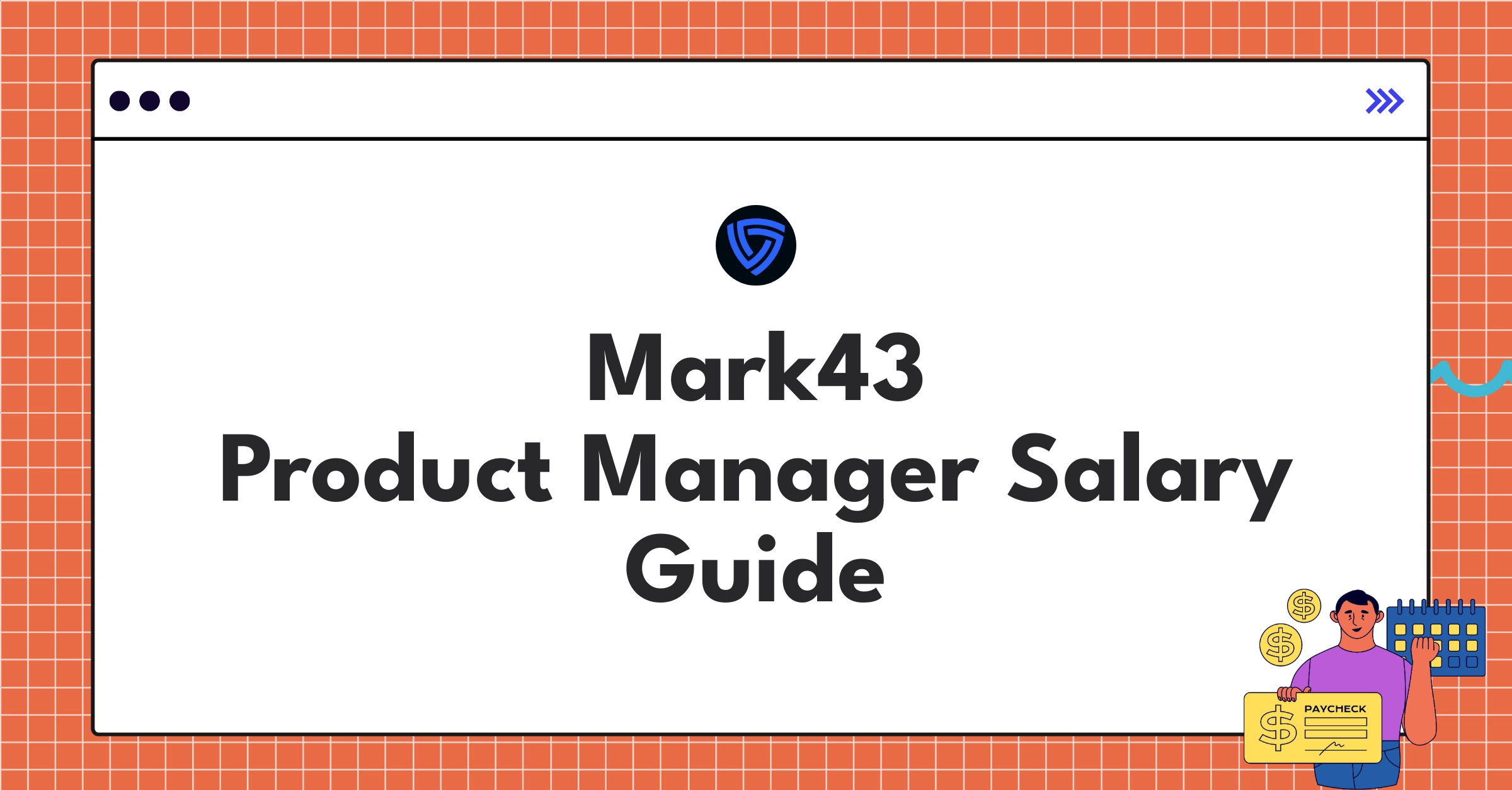 Detailed Mark43 product manager salary structure and benefits infographic for 2025
