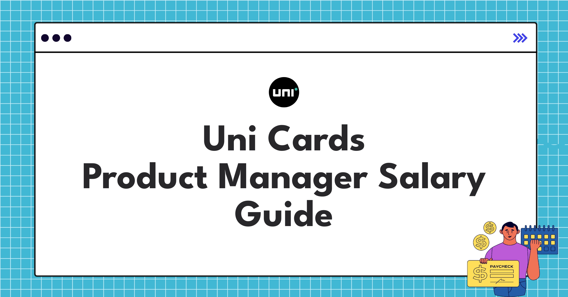 Uni Cards product manager salary structure infographic showing compensation components for 2025
