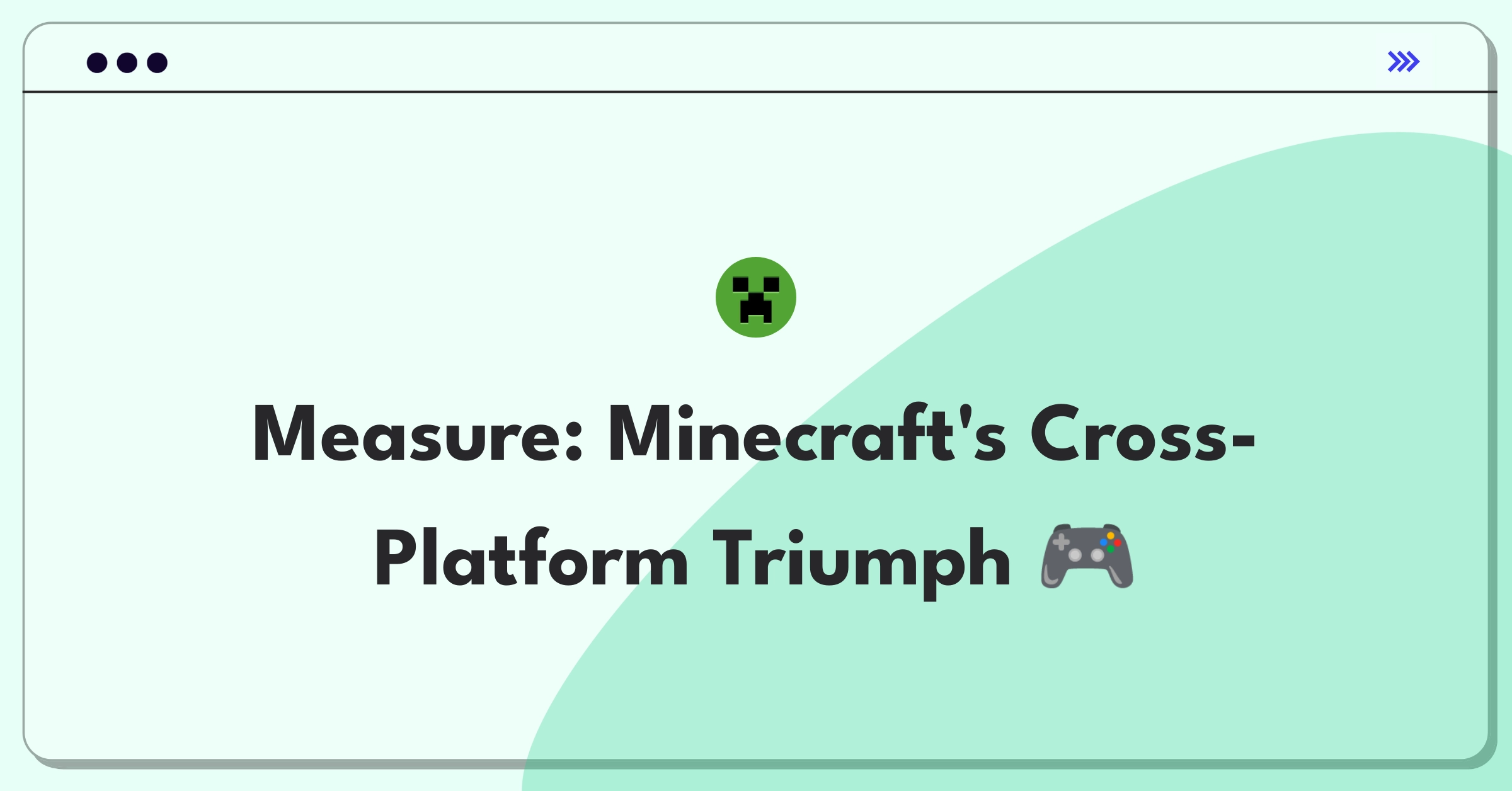 Product Management Analytics Question: Evaluating success metrics for Minecraft's cross-platform gameplay feature