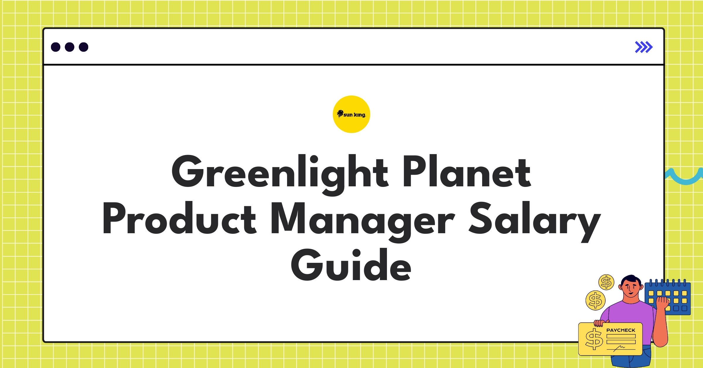 Greenlight Planet Product Manager salary breakdown infographic showing compensation structure and growth potential