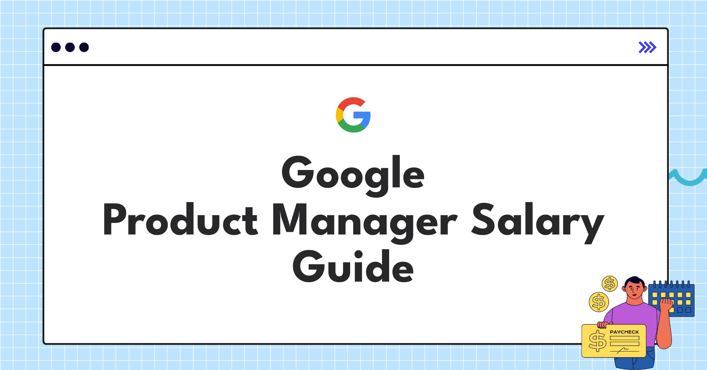 Detailed infographic showing Google product manager salary ranges and compensation structure across different levels