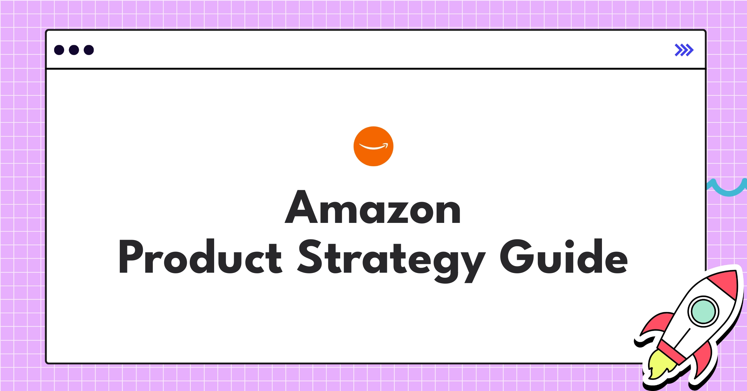 Amazon product strategy infographic: AI personalization, sustainable commerce, and healthcare disruption