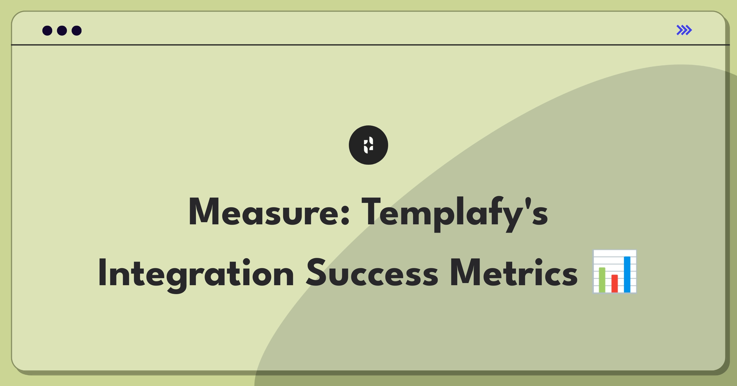 Product Management Analytics Question: Defining success metrics for Templafy's B2B software integrations