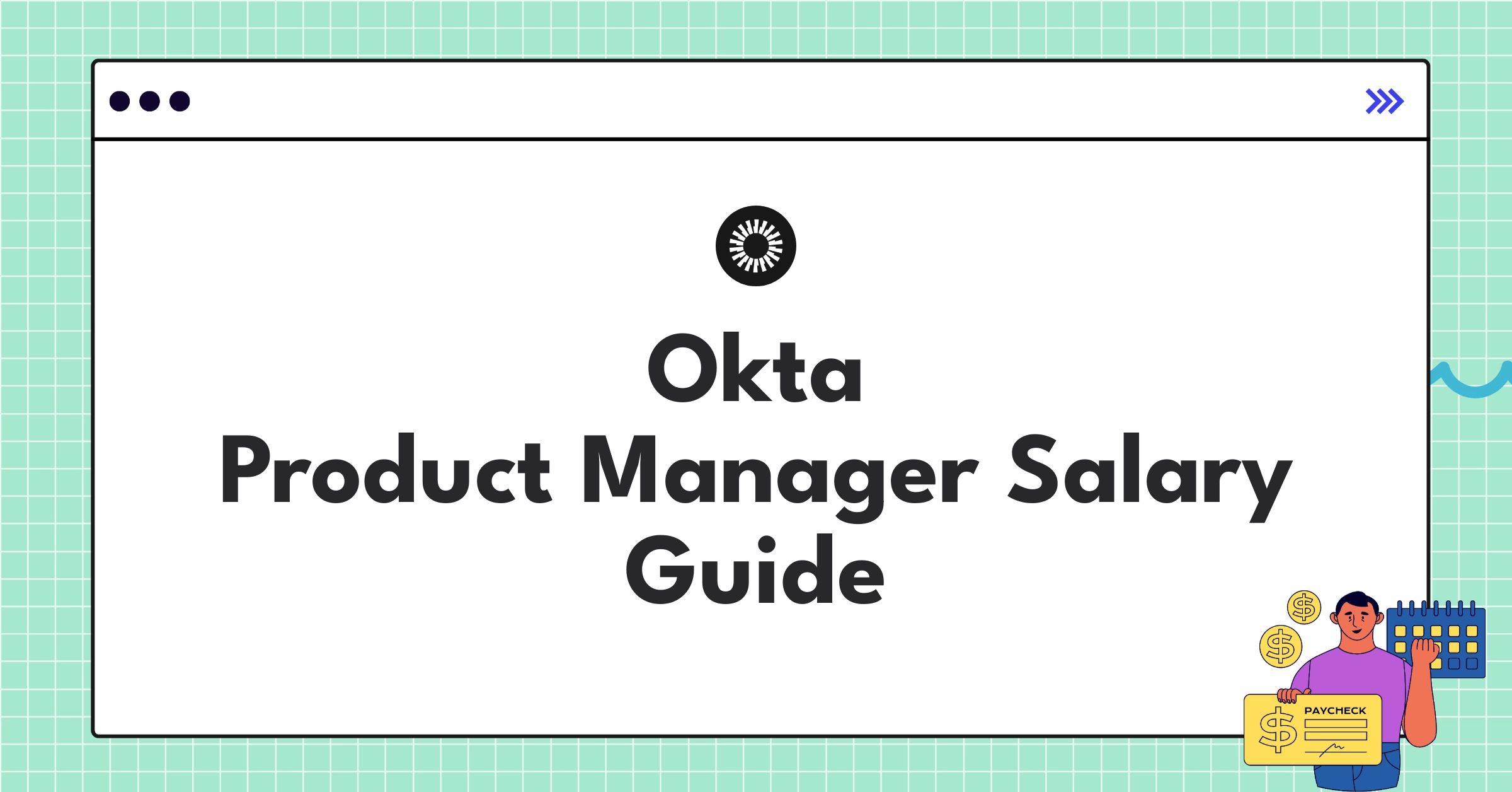 Okta Product Manager salary breakdown chart showing base, bonus, and equity components