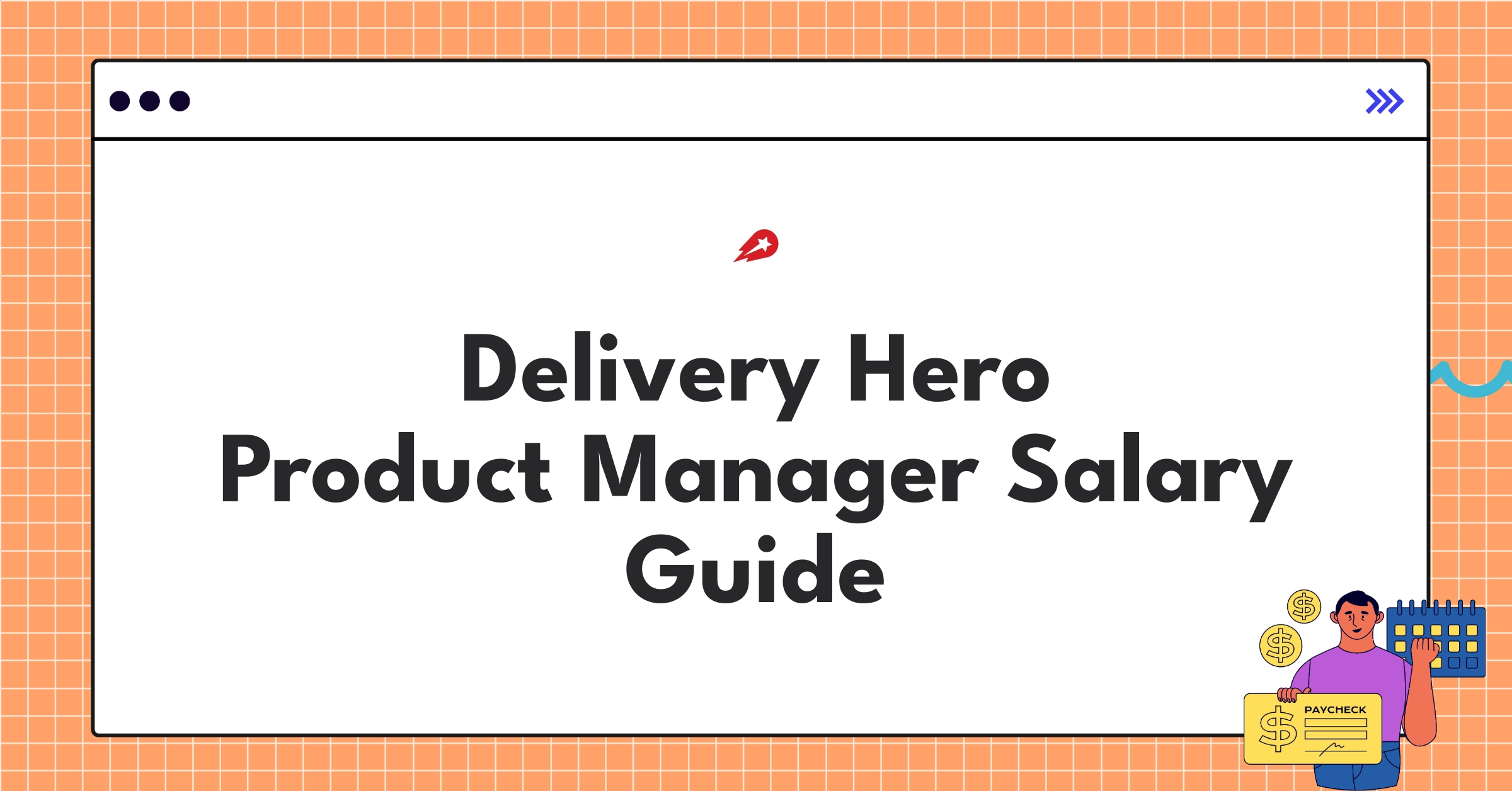 Delivery Hero Product Manager compensation chart showing salary ranges and benefits for different levels