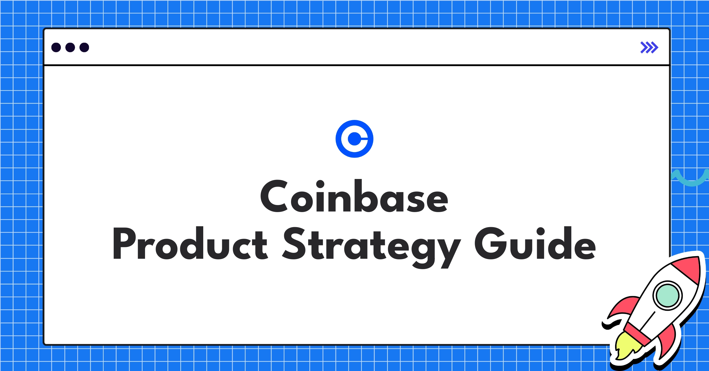 Coinbase product strategy infographic showcasing digital asset platform evolution and key focus areas