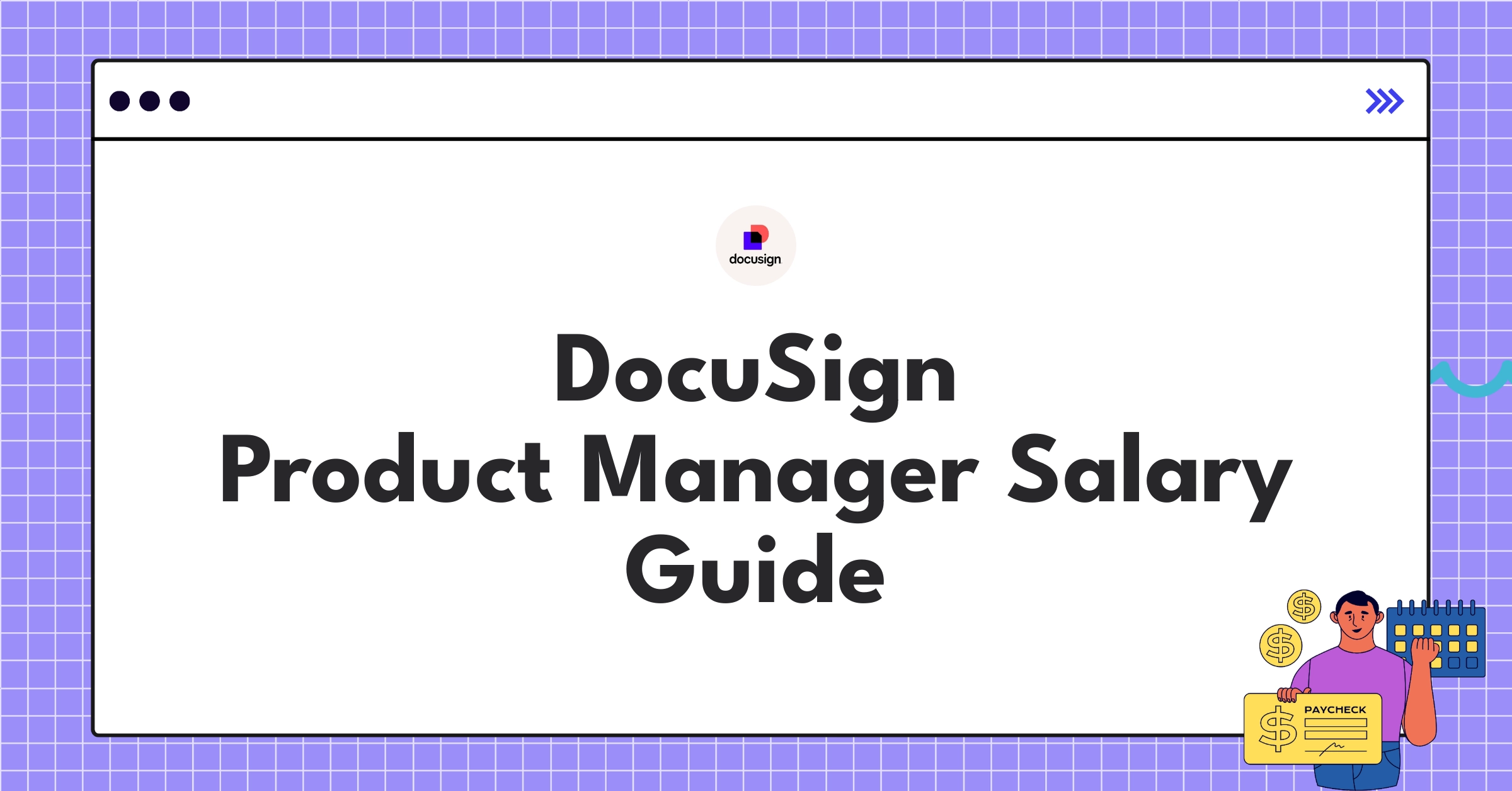 DocuSign Product Manager salary components chart showing base pay, bonuses, and equity compensation