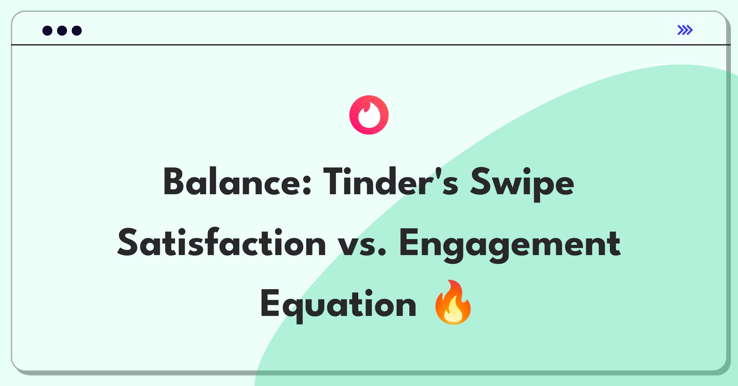 Product Management Trade-off Question: Balancing user engagement and satisfaction in dating app algorithms