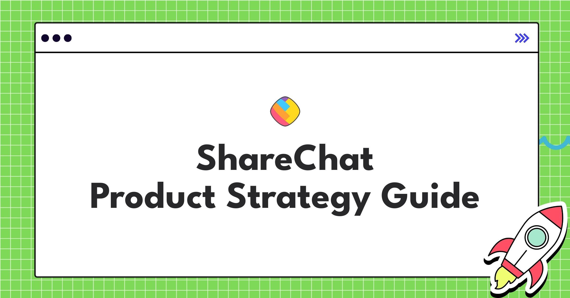 ShareChat's strategic evolution diagram showcasing hyper-localization, AI content creation, and integrated commerce
