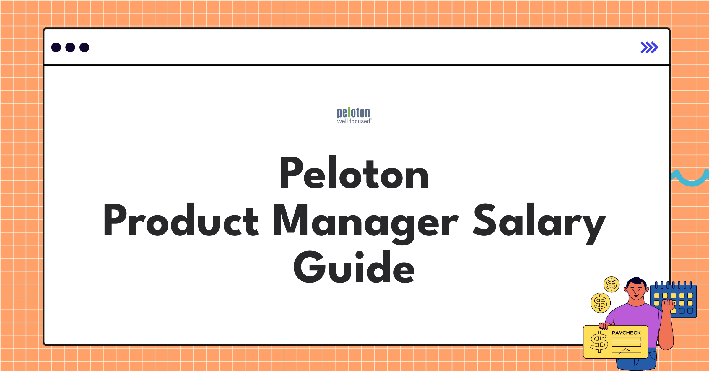 Peloton Product Manager salary components chart showing base pay, bonuses, and equity compensation