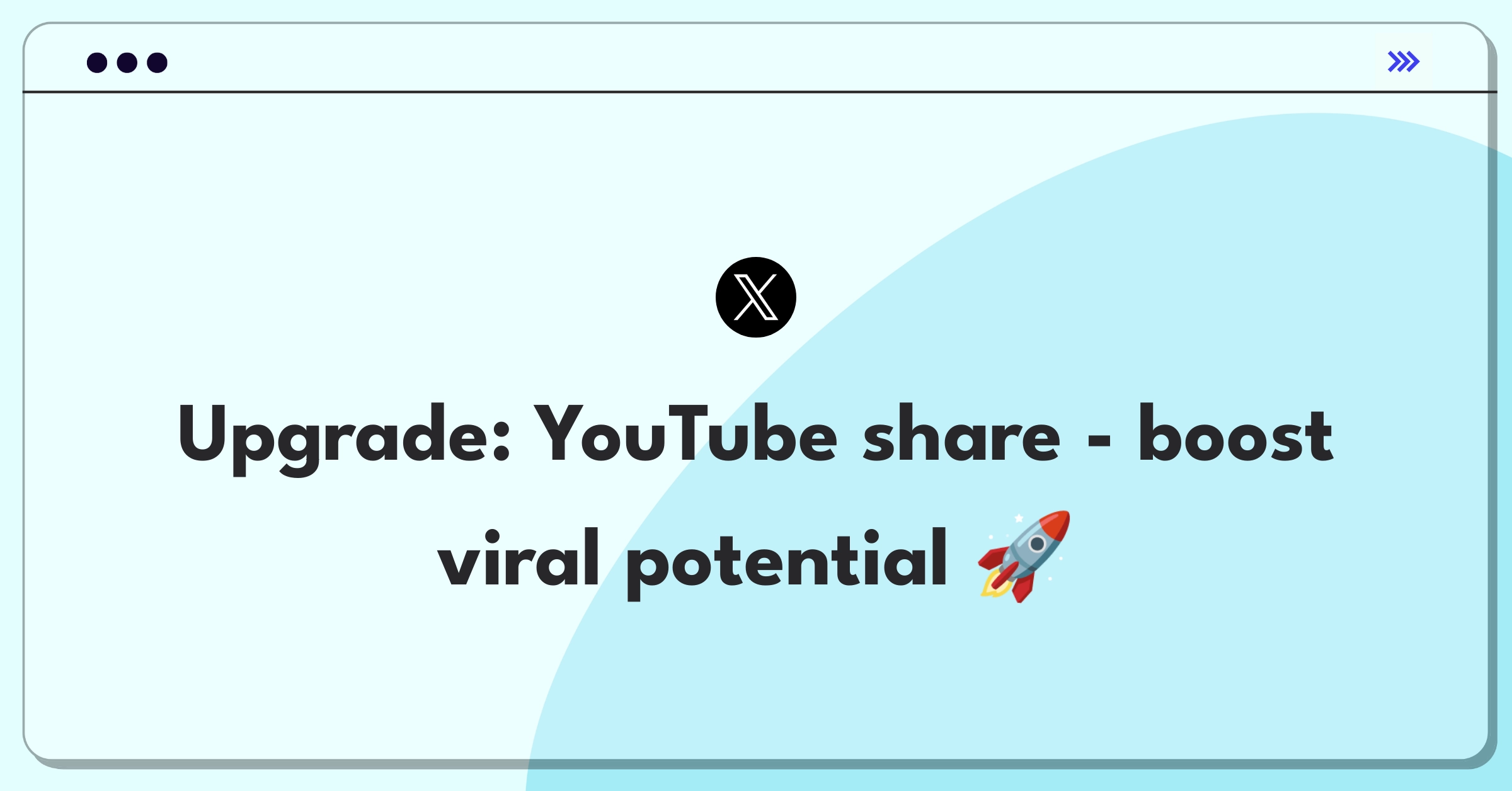 Product Management Improvement Question: Enhancing YouTube's share feature for increased user engagement and content virality