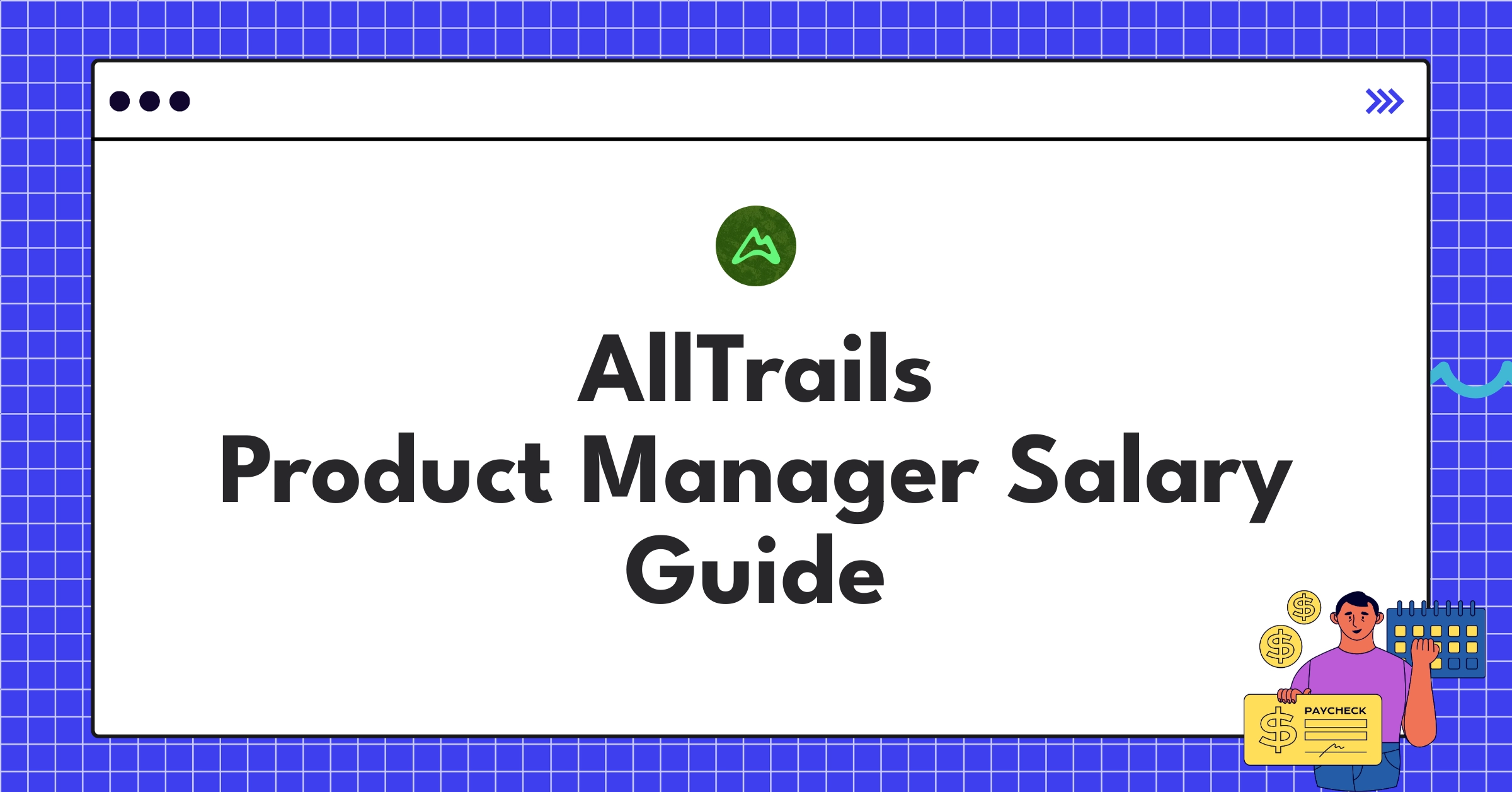 AllTrails Product Manager salary chart showing compensation structure and benefits for 2025