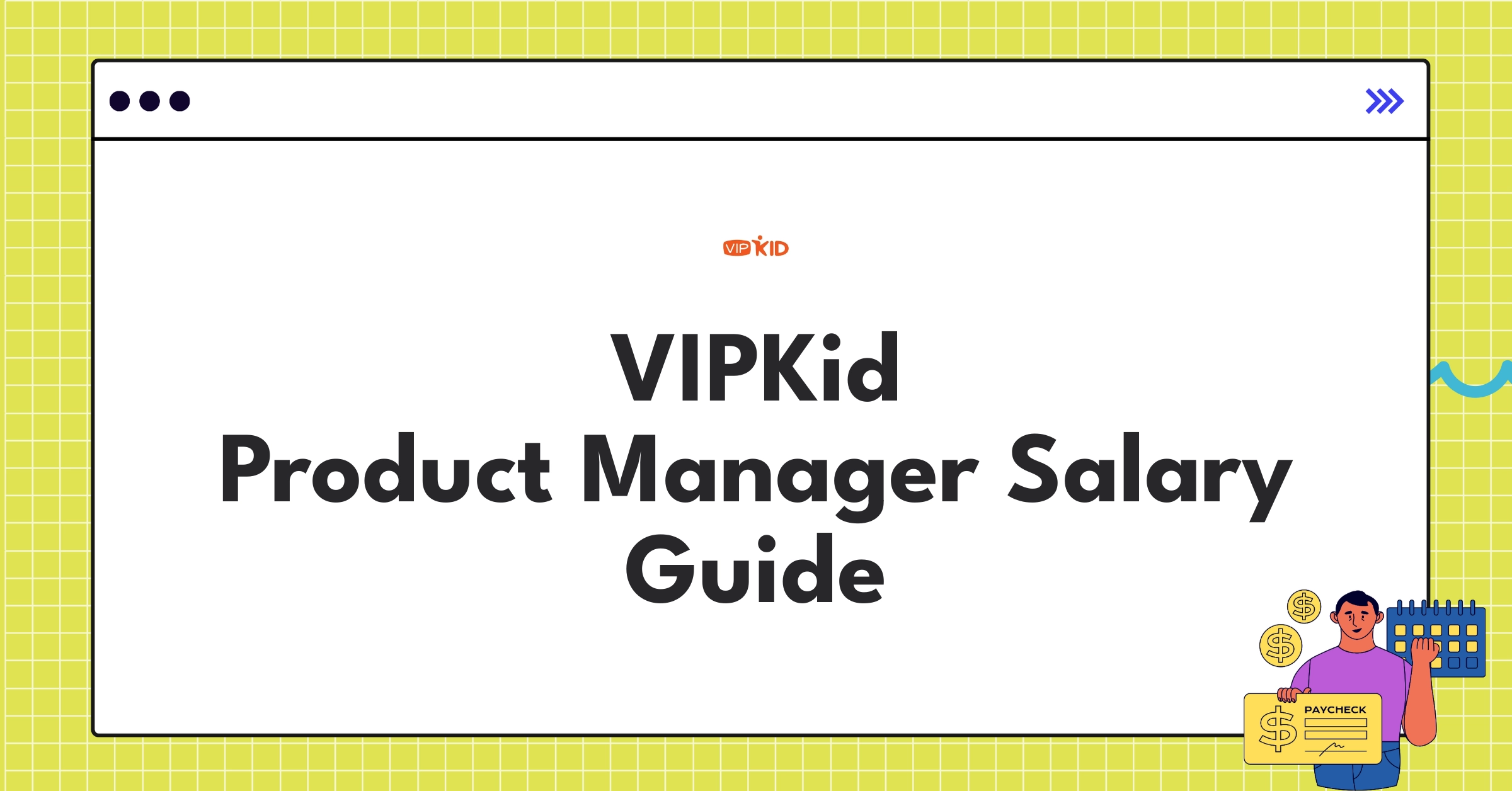 Infographic showing VIPKid teacher salary components and earning potential for 2025