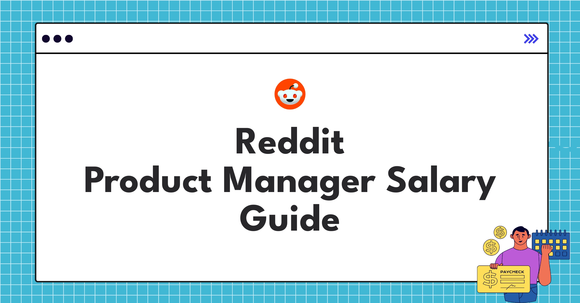 Detailed infographic showing Reddit product manager salary components including base pay, bonuses, and equity