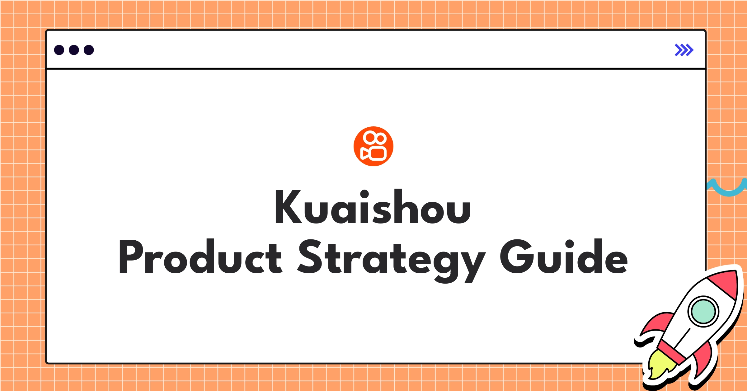 Kuaishou product strategy infographic showcasing content diversification, market expansion, and AI-driven personalization