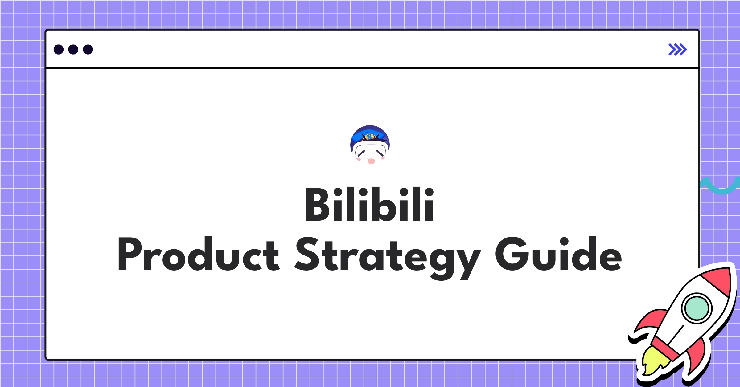 Bilibili product strategy infographic showcasing content diversification, AI personalization, and ecosystem expansion