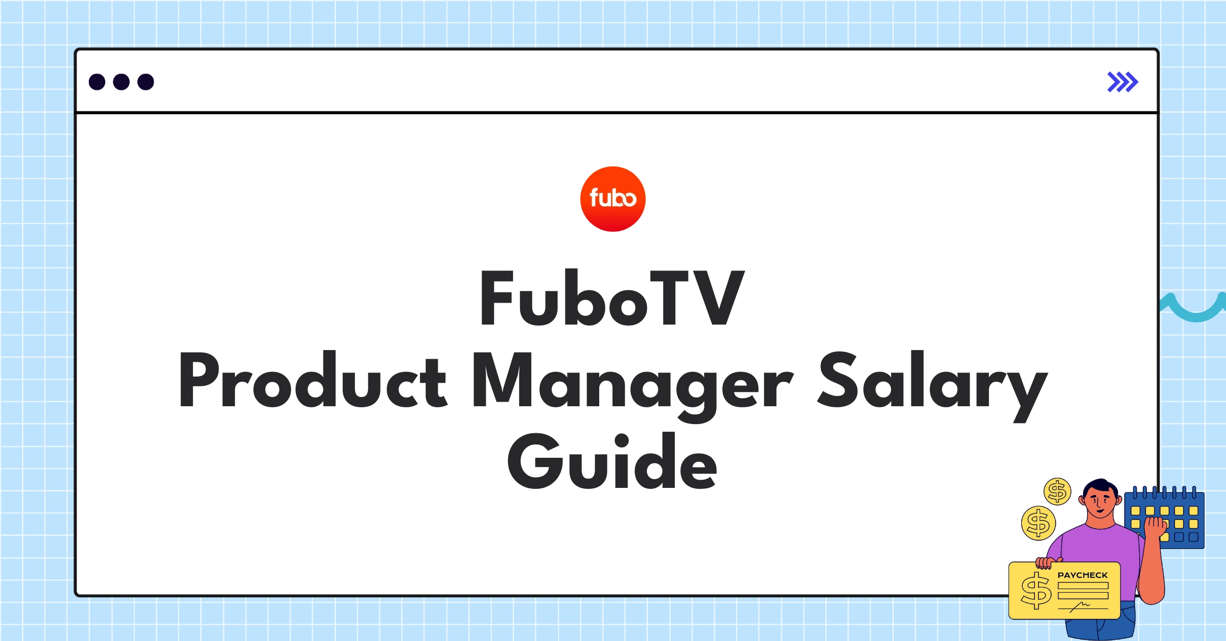 FuboTV Product Manager salary breakdown chart showing base pay, bonuses, and equity compensation