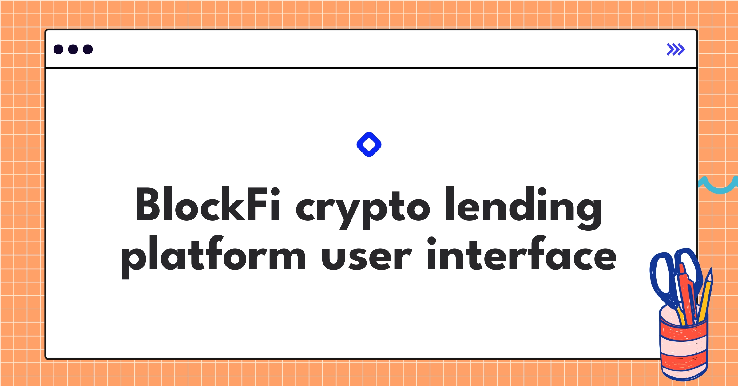 BlockFi's crypto lending platform dashboard showcasing interest accounts, loans, and trading features