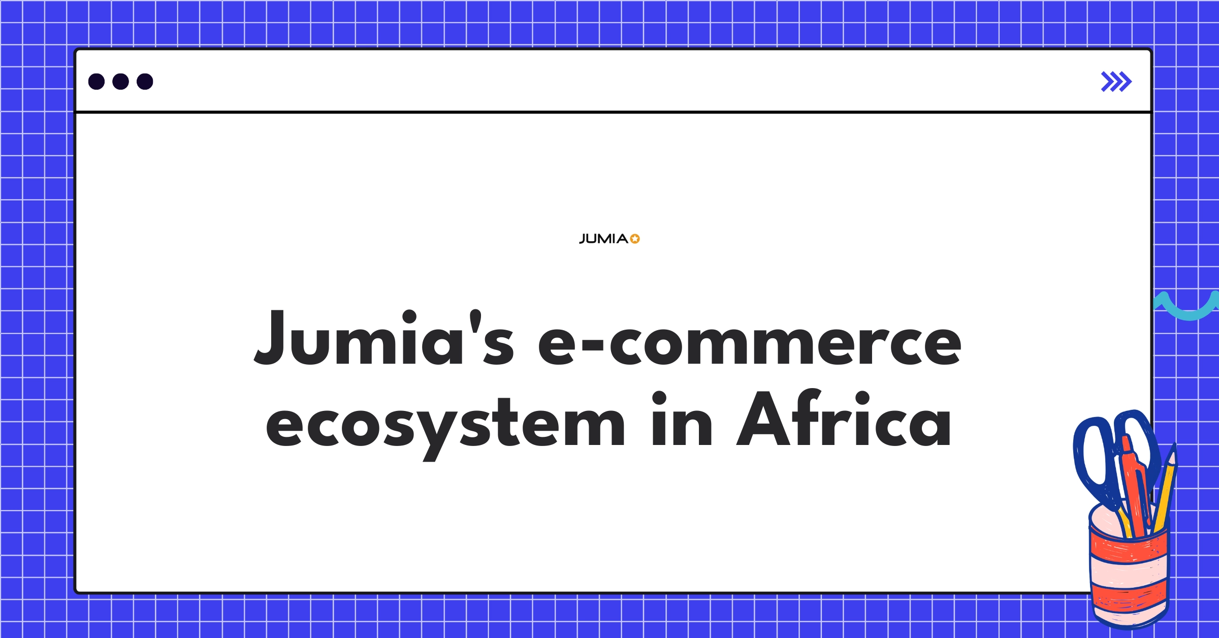 Jumia's digital ecosystem combining e-commerce, payments, and logistics services across African markets