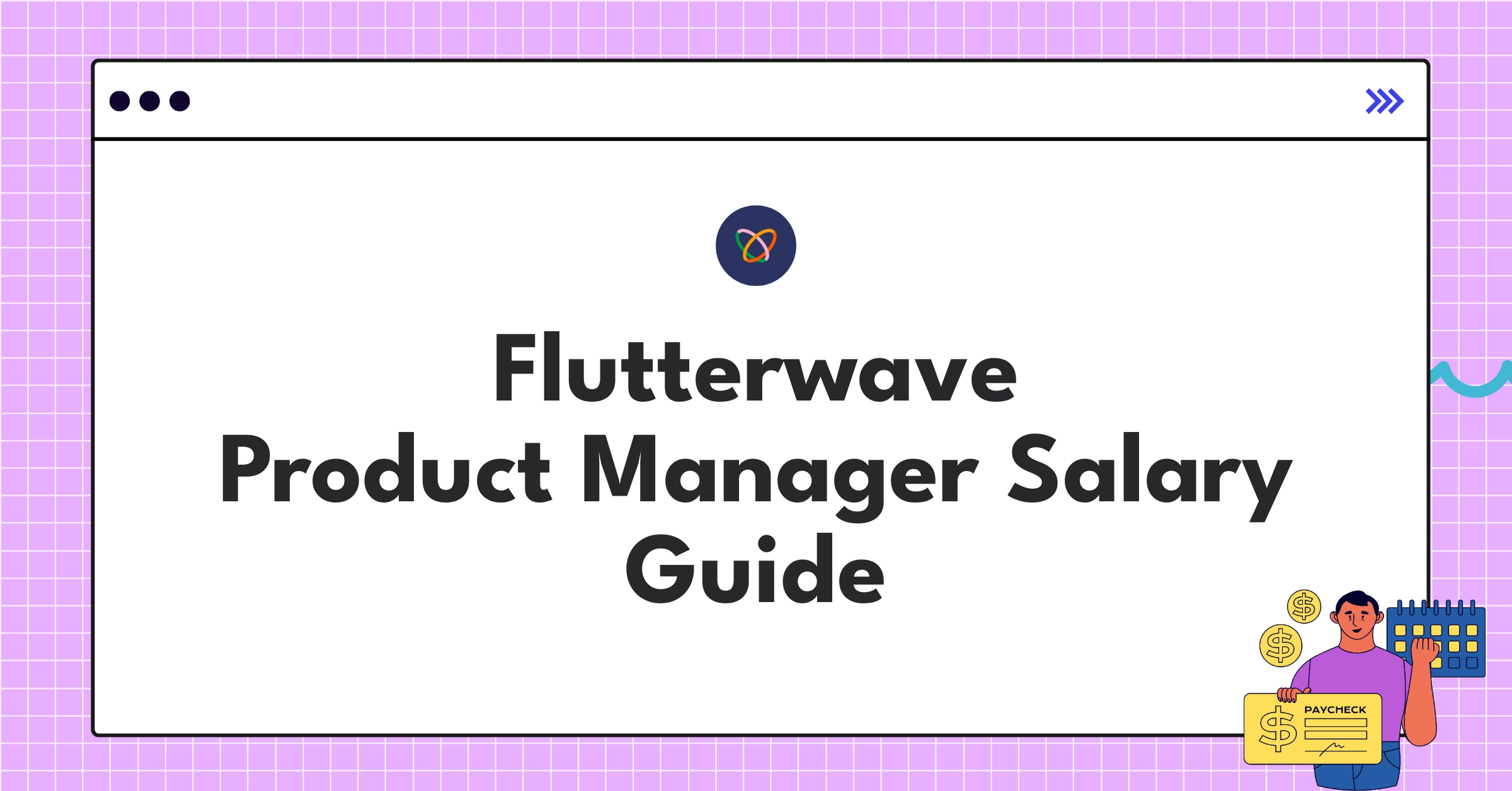 Infographic showing Flutterwave Product Manager salary components and compensation structure for 2025