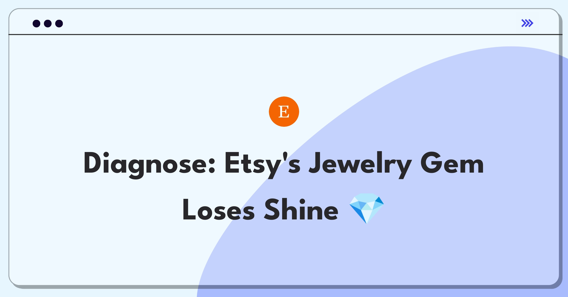 Product Management Root Cause Analysis Question: Investigating Etsy's handmade jewelry conversion rate decline