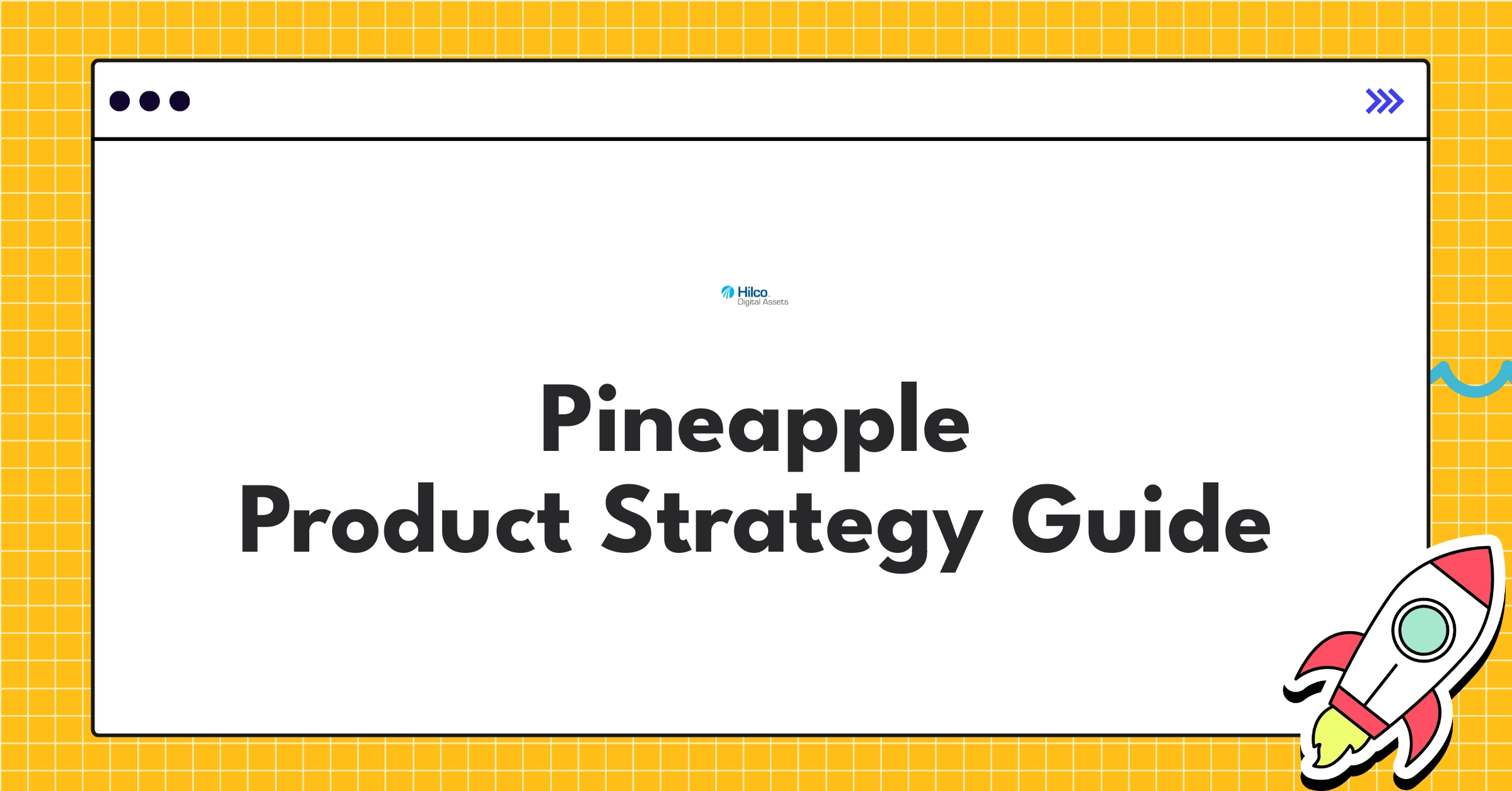Pineapple product strategy infographic showcasing ecosystem expansion, AI integration, and sustainability focus