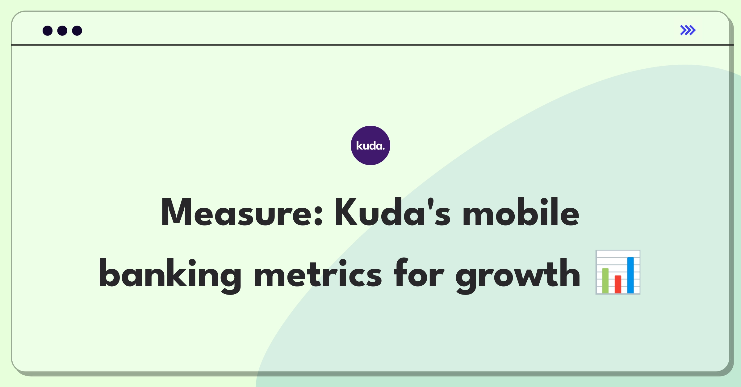 Product Management Analytics Question: Measuring success of Kuda Bank's mobile app with key performance indicators