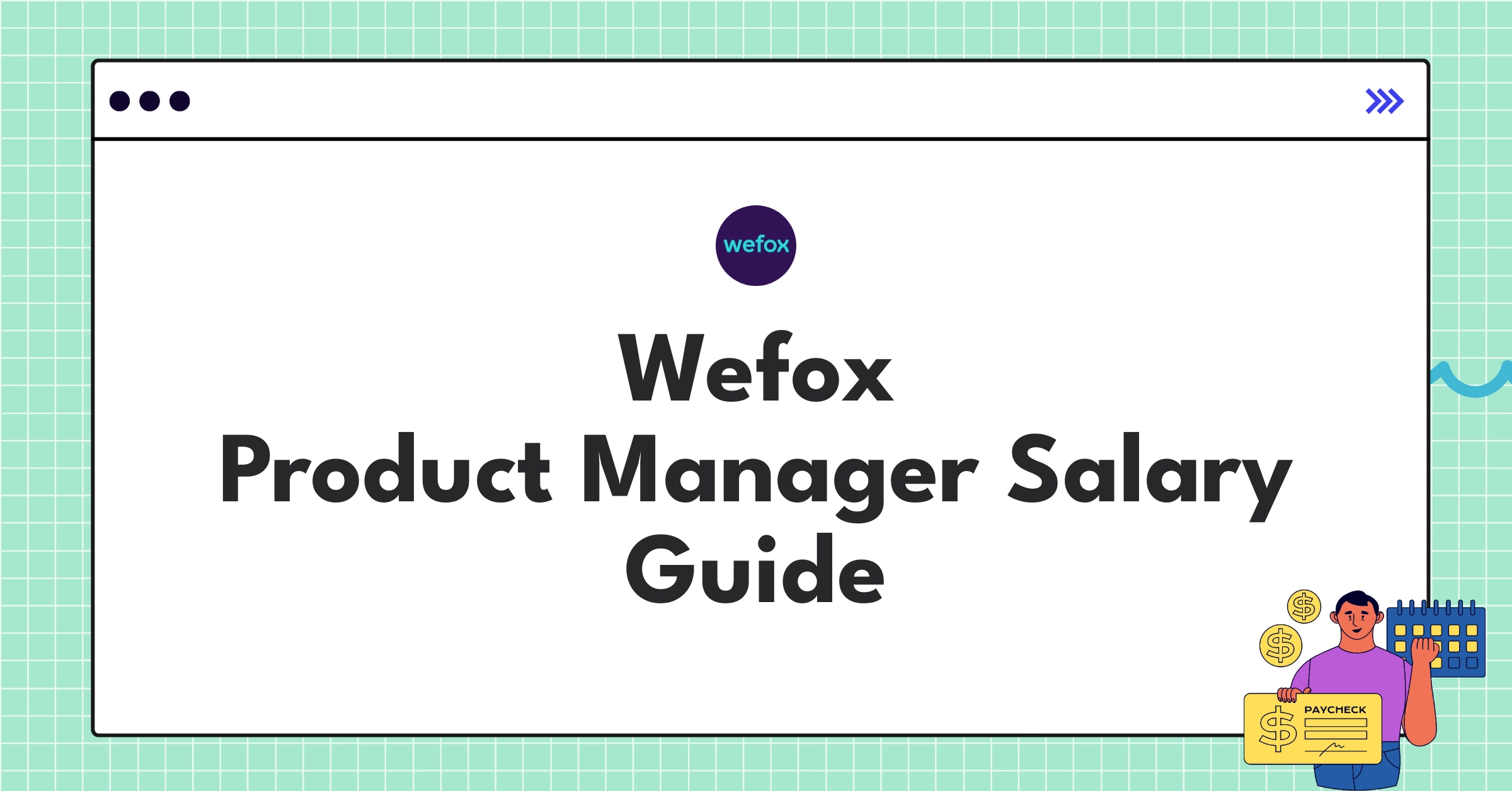Detailed infographic showing Wefox product manager salary ranges and benefits structure for 2025