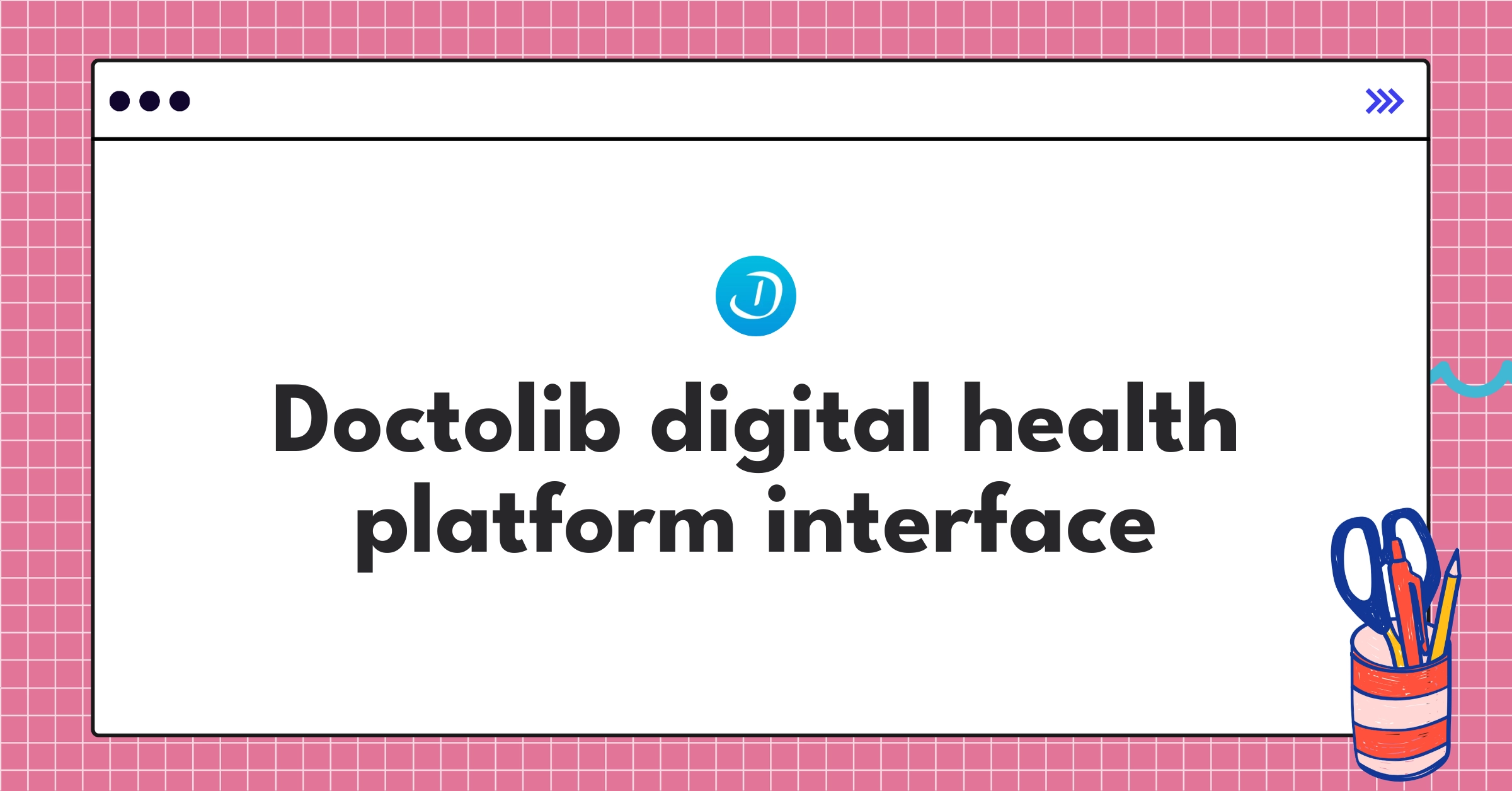 Doctolib's user-friendly appointment booking and telehealth interface showcasing digital health innovation