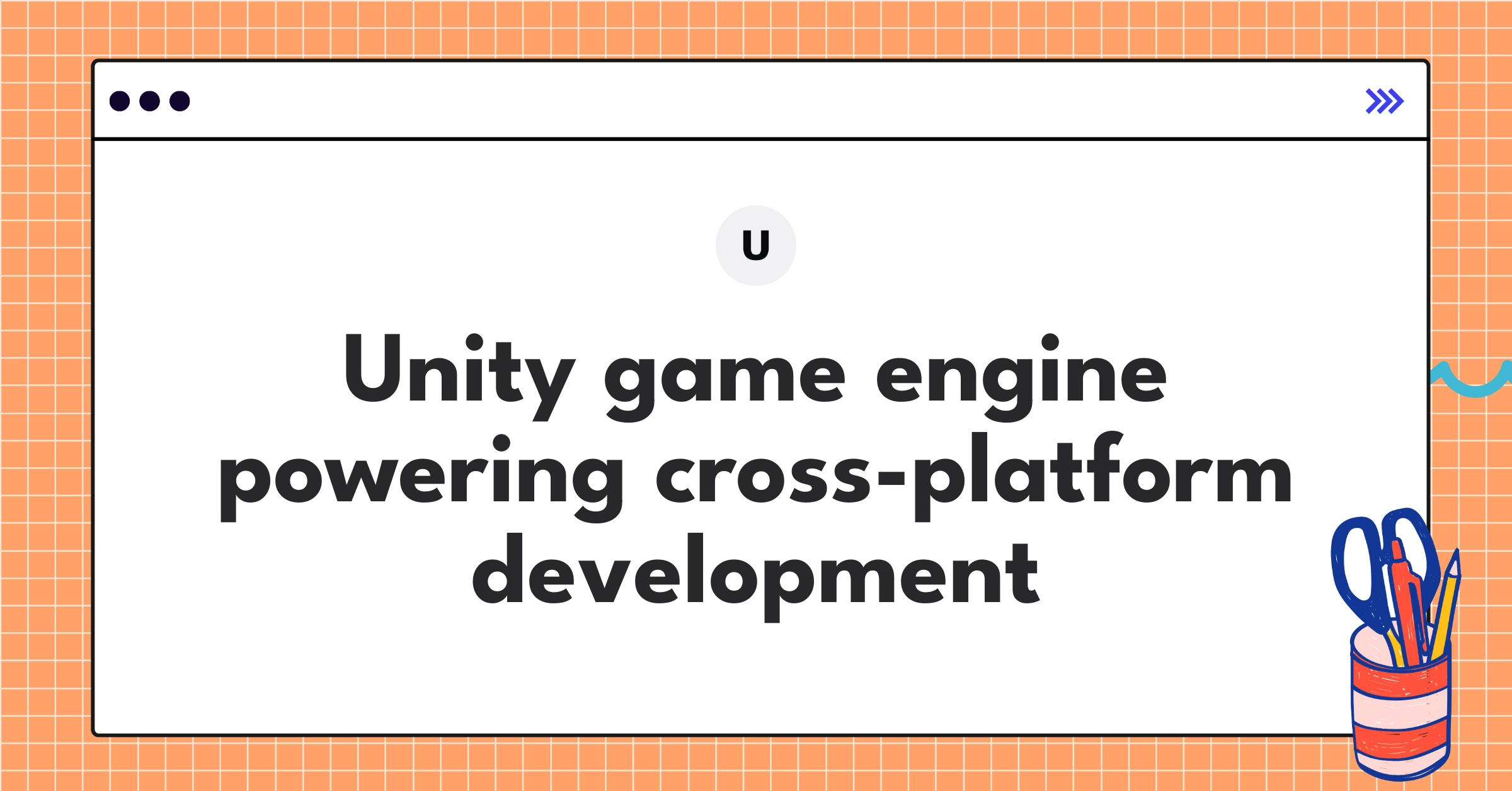 Unity Technologies logo with 3D game characters showcasing cross-platform development capabilities