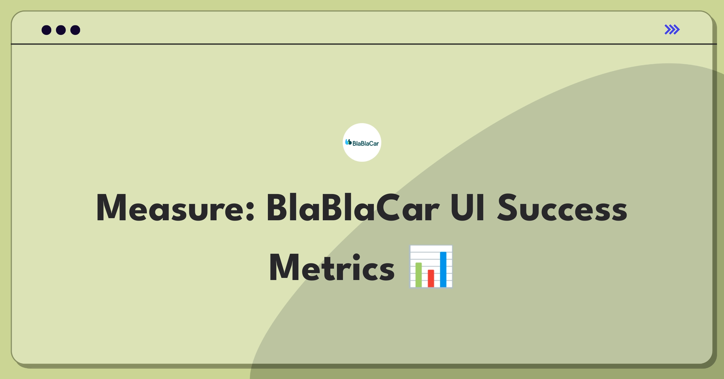 Product Management Metrics Question: Defining success for BlaBlaCar's mobile app user interface