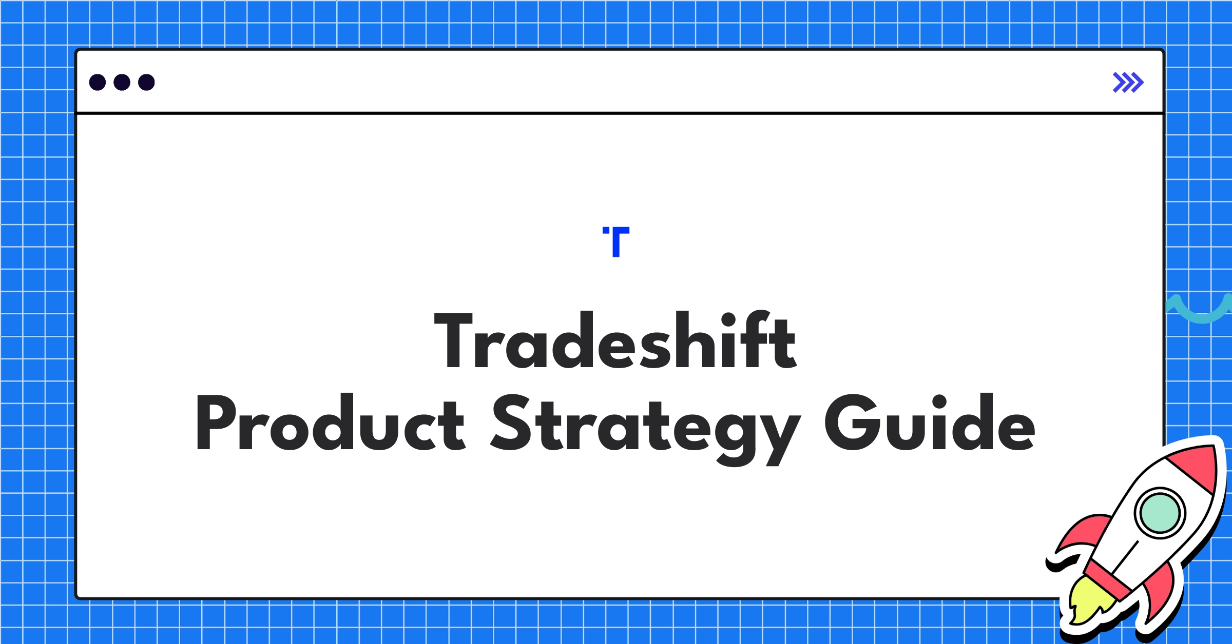 Tradeshift's strategic roadmap showcasing network effects, AI services, and blockchain integration in supply chain finance