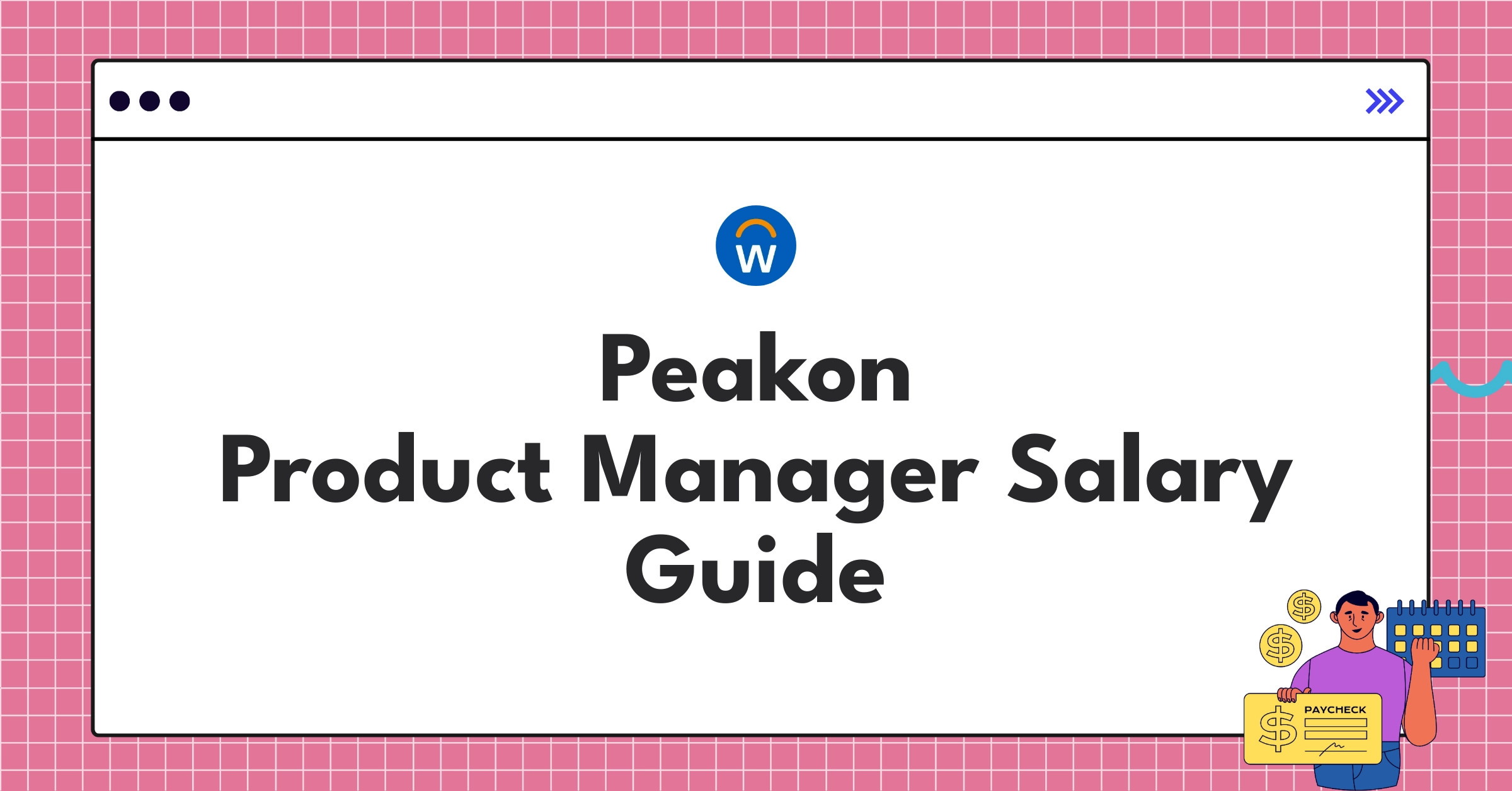 Peakon product manager compensation chart showing salary ranges and career progression for 2025