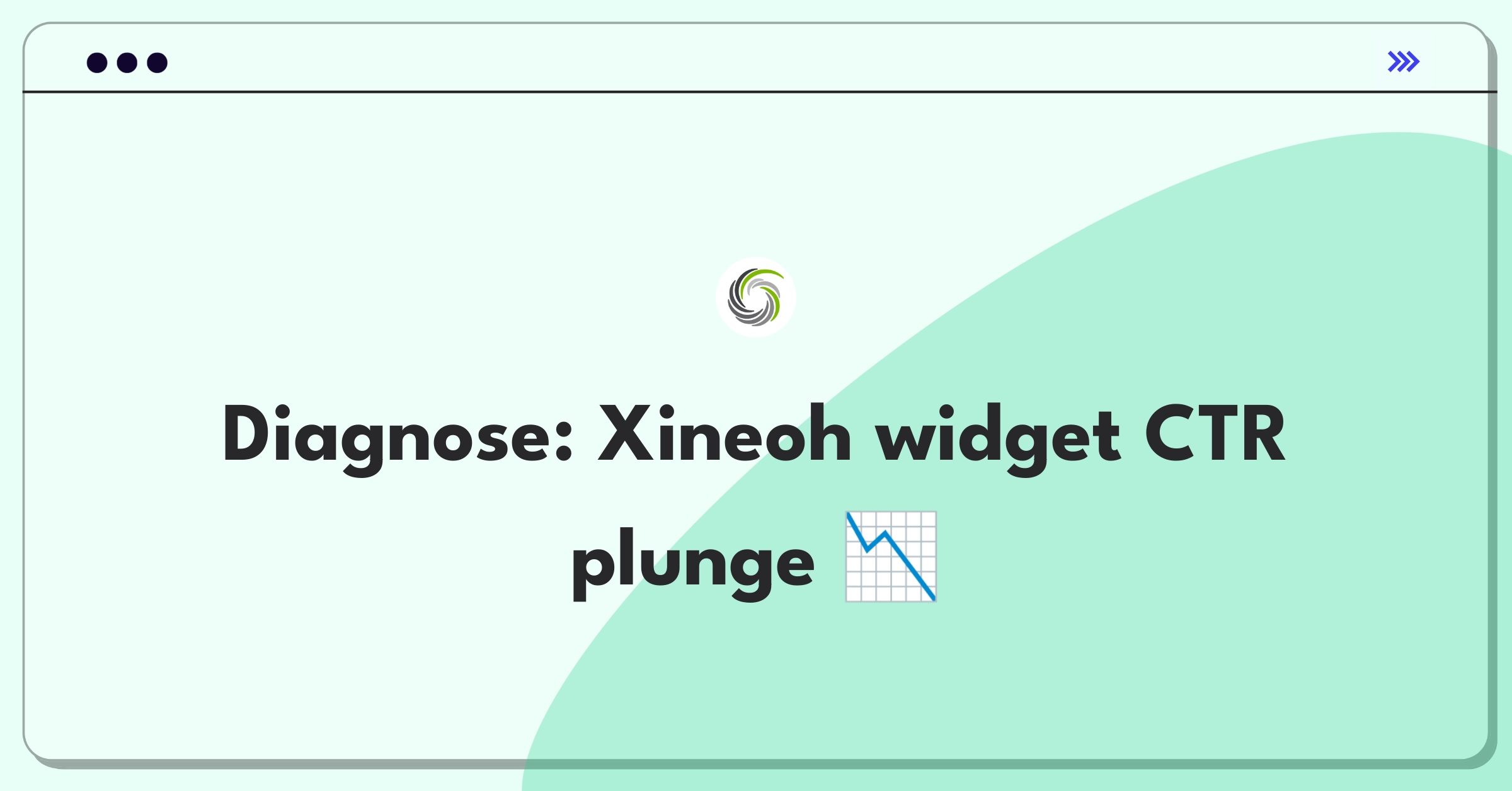 Product Management Root Cause Analysis Question: Investigating sudden drop in recommendation widget click-through rate