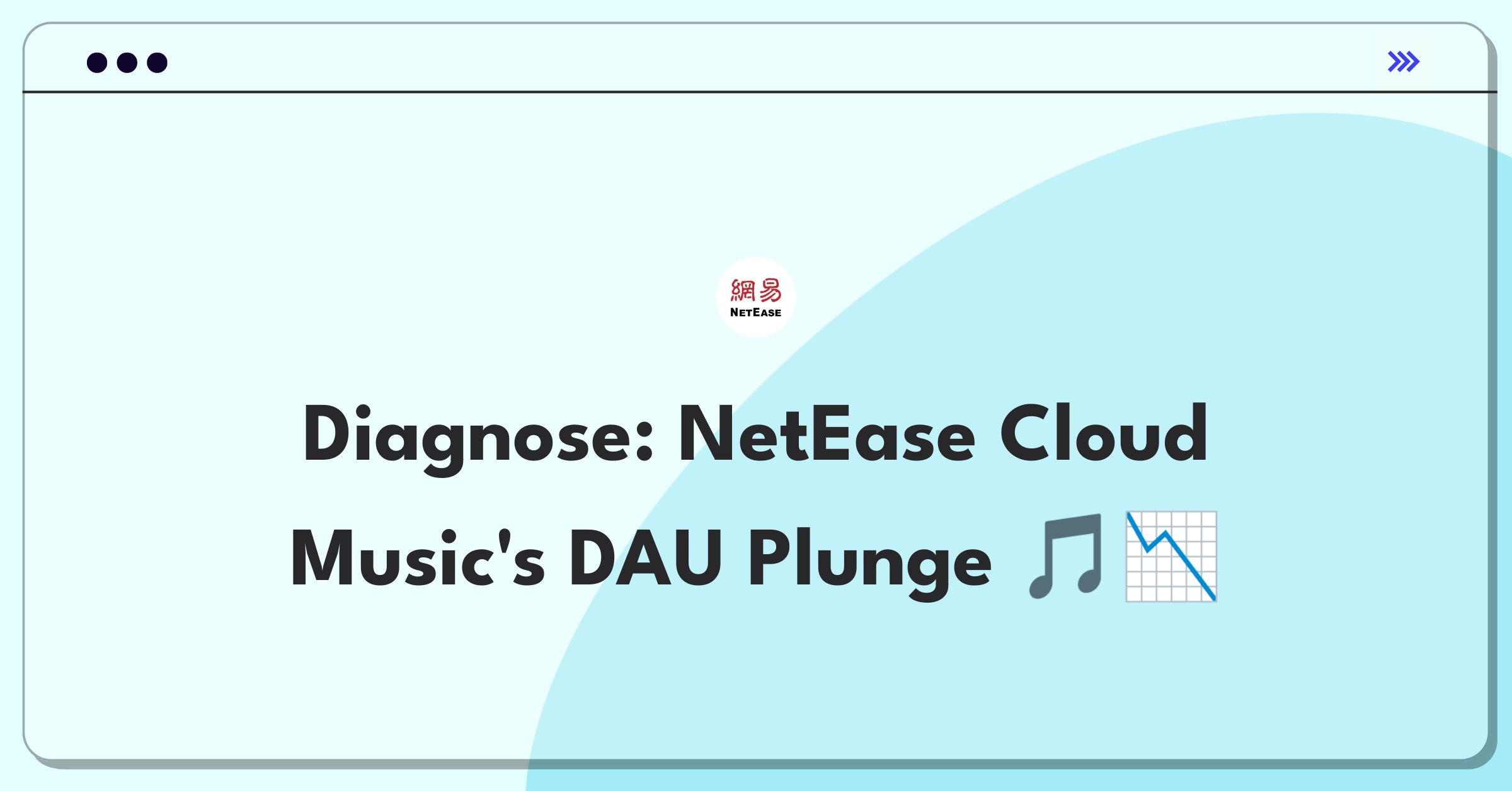 Product Management Root Cause Analysis Question: Investigating sudden drop in NetEase Cloud Music's daily active users