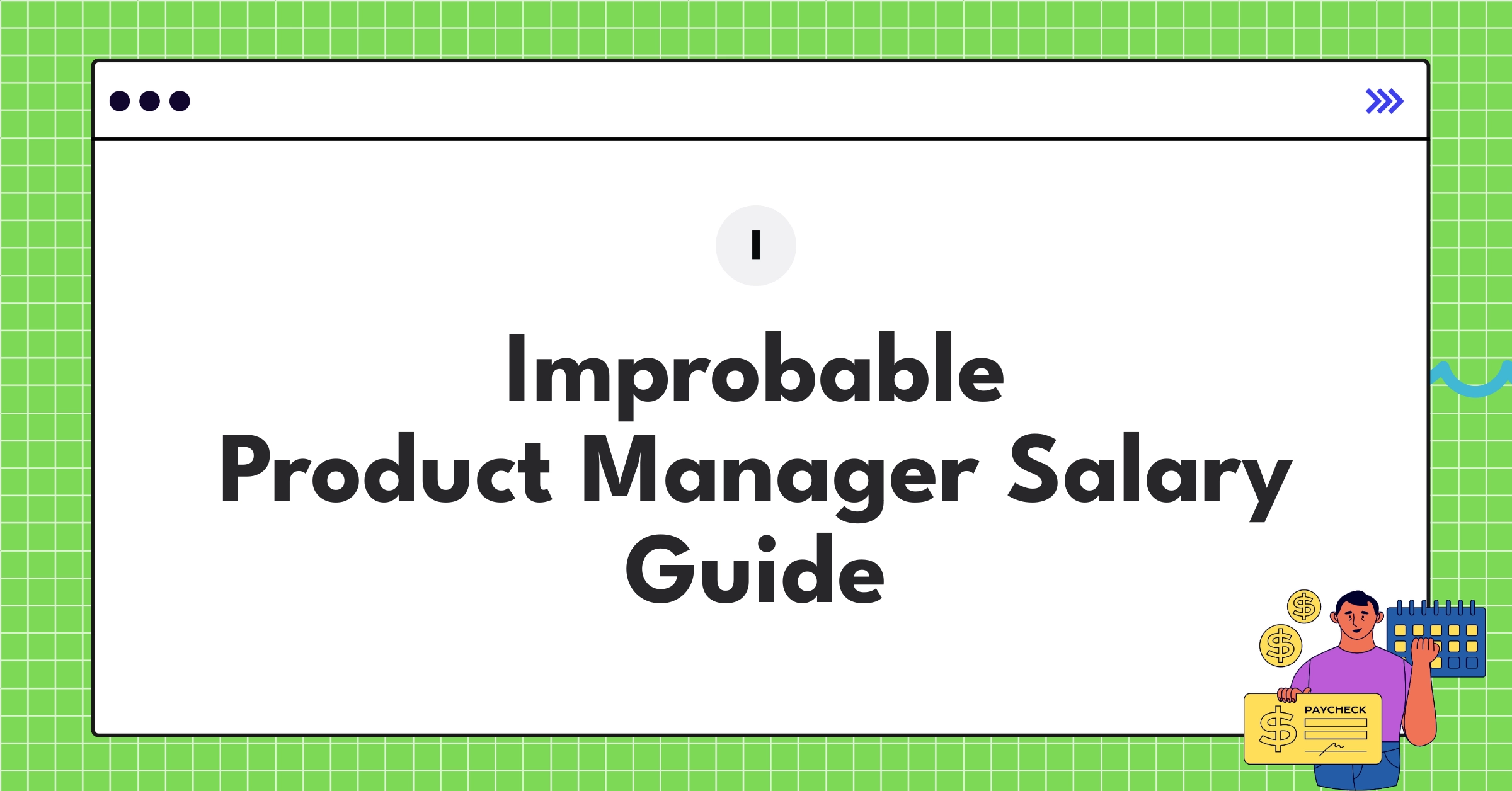 Infographic showing Improbable Product Manager salary ranges and compensation components for 2025