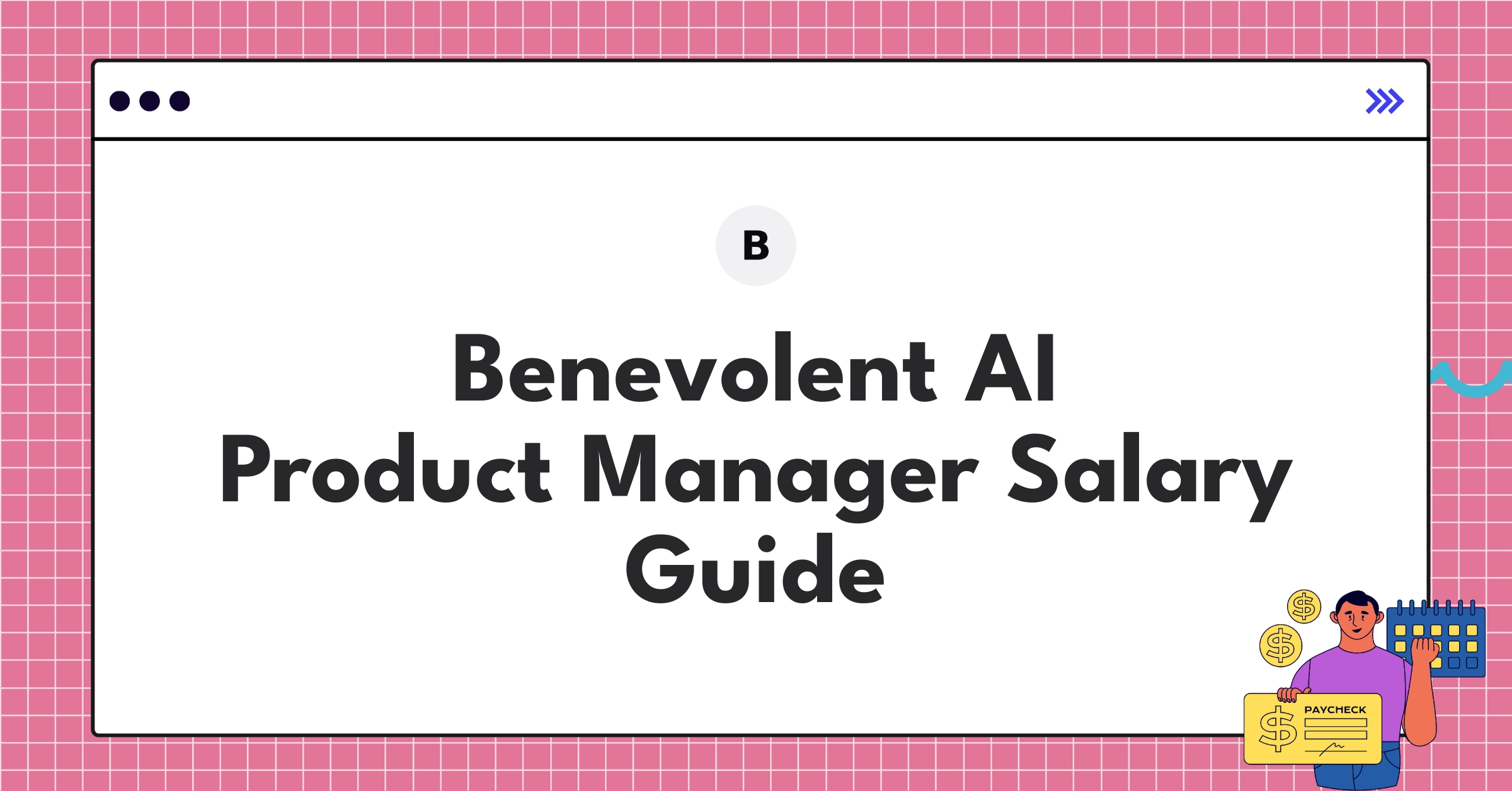 Infographic showing Benevolent AI Product Manager salary ranges and benefits for 2025