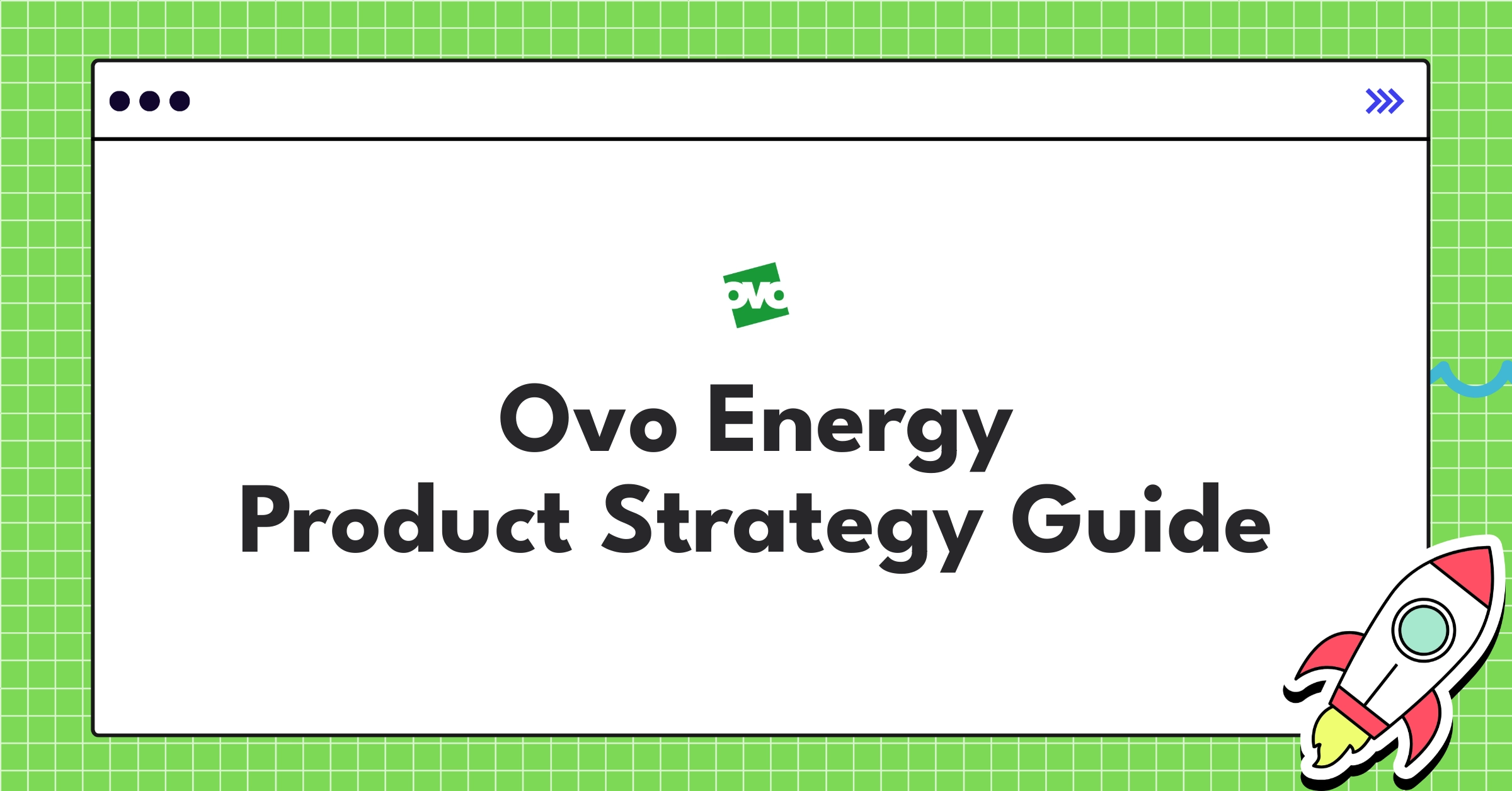 Ovo Energy product strategy infographic showcasing digital-first approach and smart home ecosystem leadership