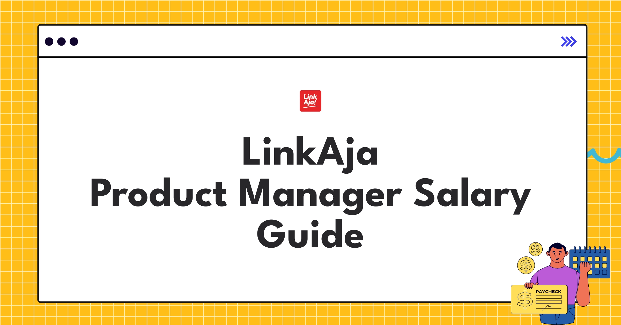 LinkAja Product Manager salary breakdown chart showing base pay, bonuses, and equity components